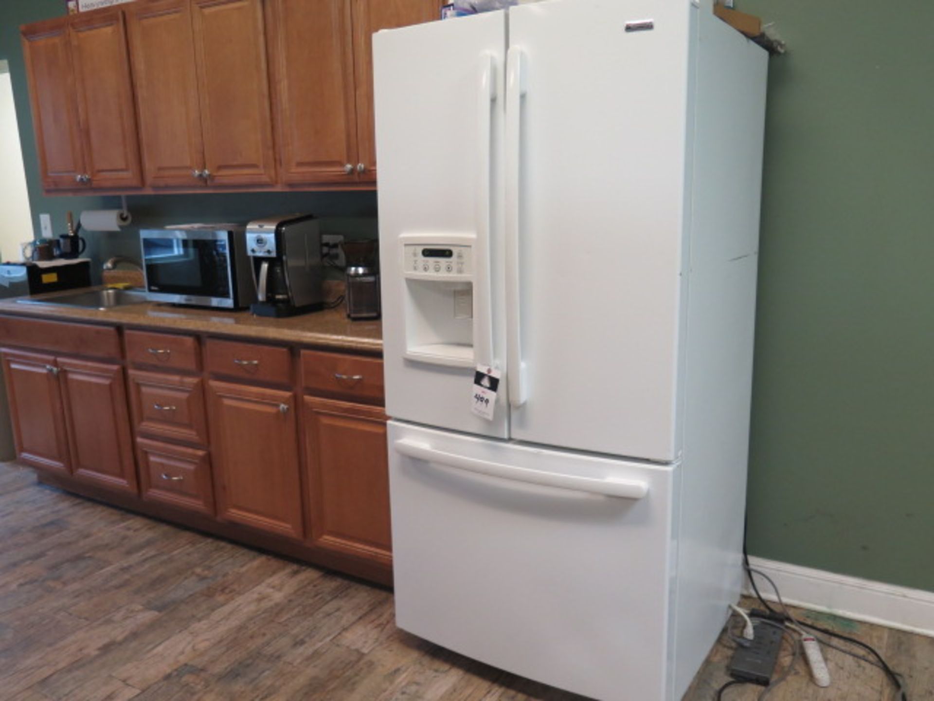 Refrigerator, Microwave, Coffee Pot, Table and Chairs (SOLD AS-IS - NO WARRANTY)