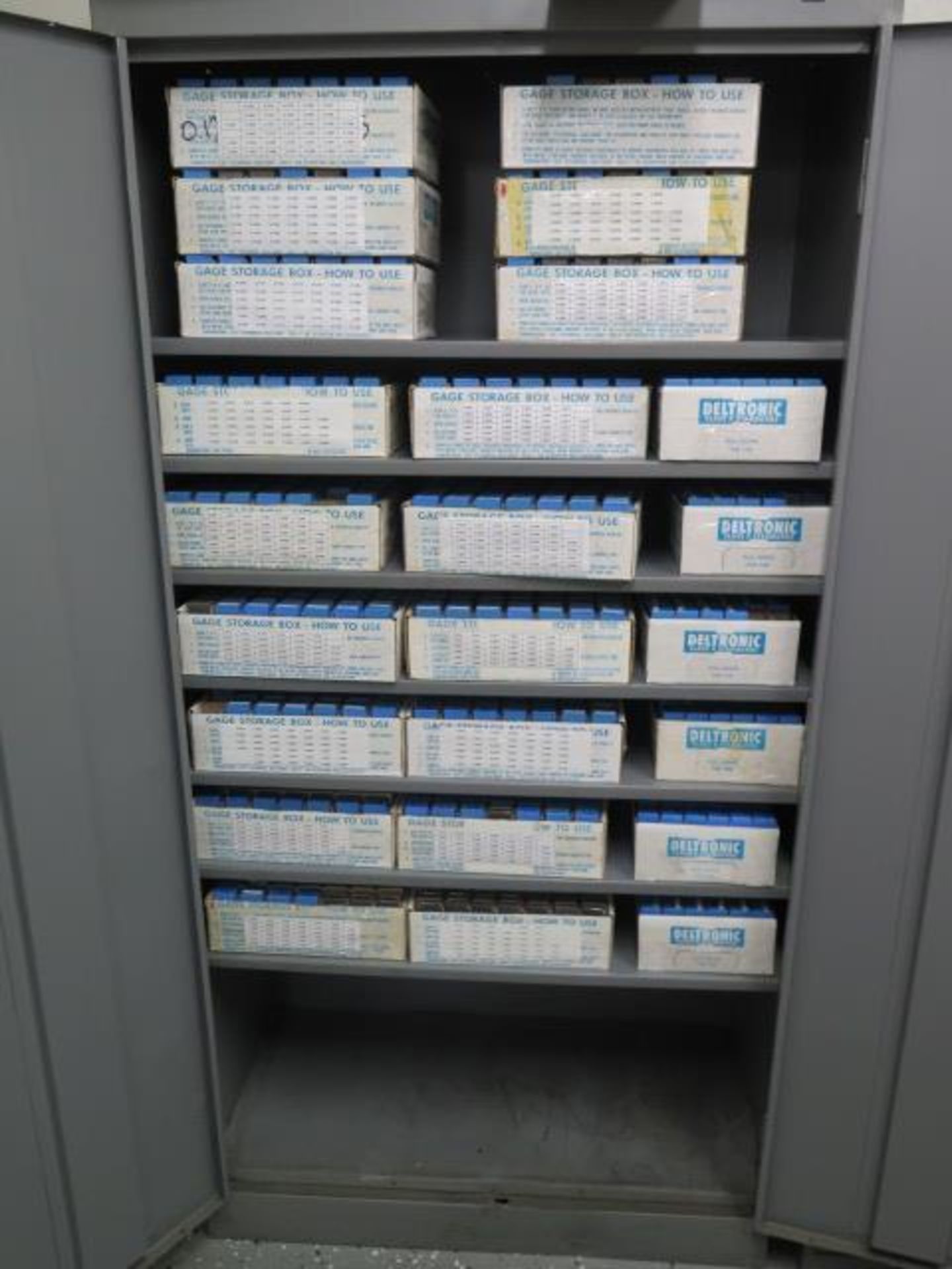 Deltronic Gage Pins (24 Boxes) w/ Storage Cabinet (SOLD AS-IS - NO WARRANTY) - Image 7 of 7