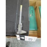 Fowler and Insize 8" Digital Calipers (2) and Insize 6" Digital ID Groove Caliper (SOLD AS-IS - NO