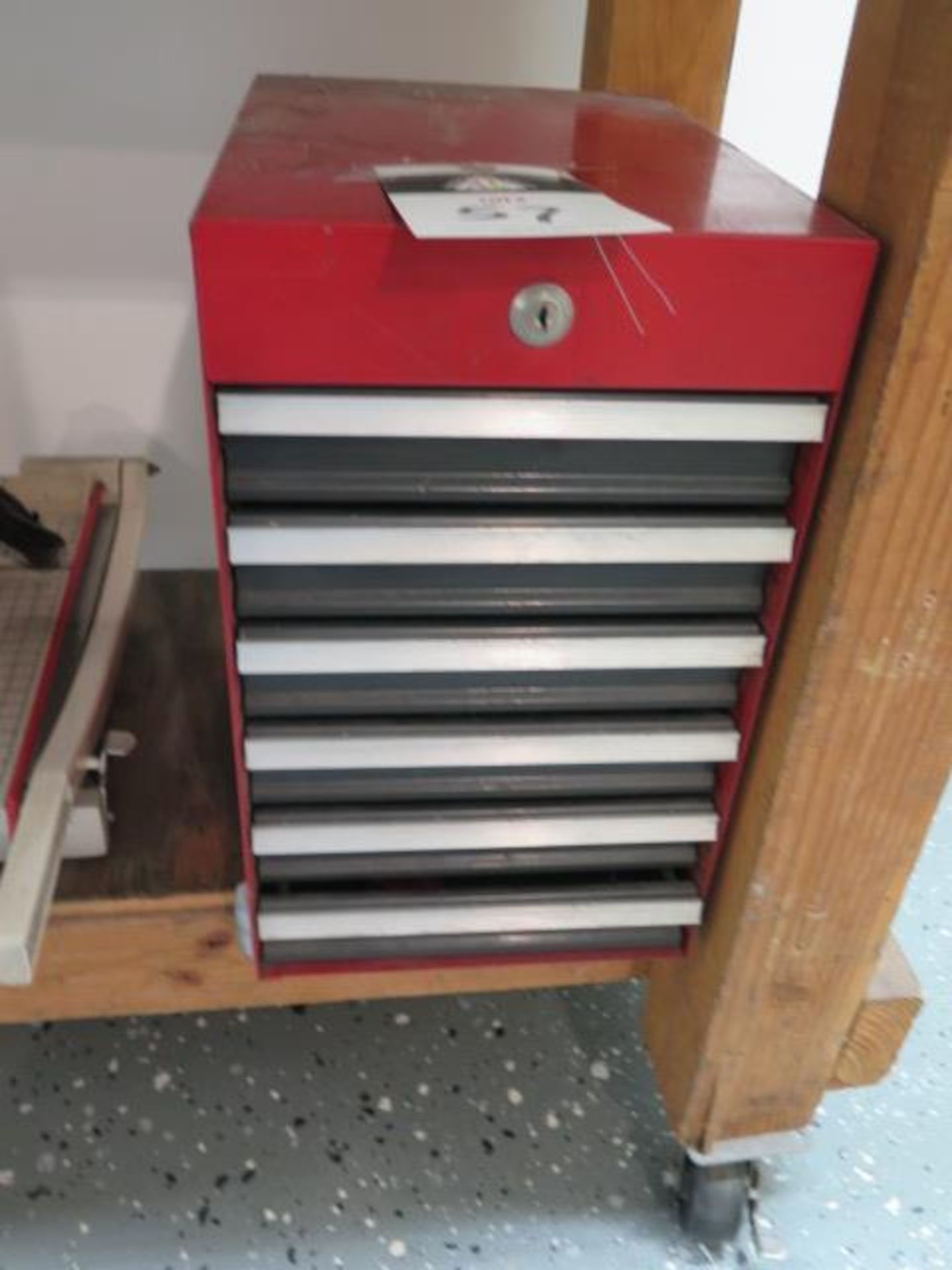 6-Drawer Tool Box w/ Misc, 12" Paper Cutter and 8" Bar Sealer (SOLD AS-IS - NO WARRANTY) - Image 2 of 7