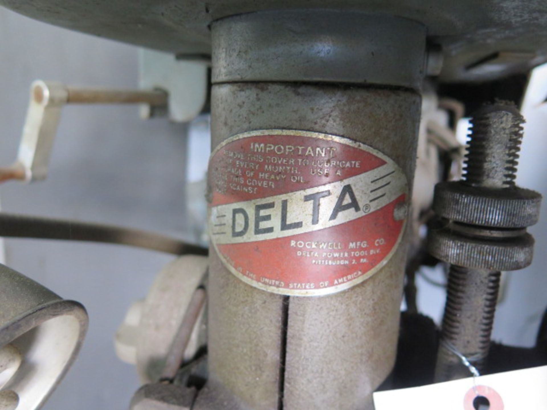 Delta Pedestal Drill Press (SOLD AS-IS - NO WARRANTY) - Image 6 of 6