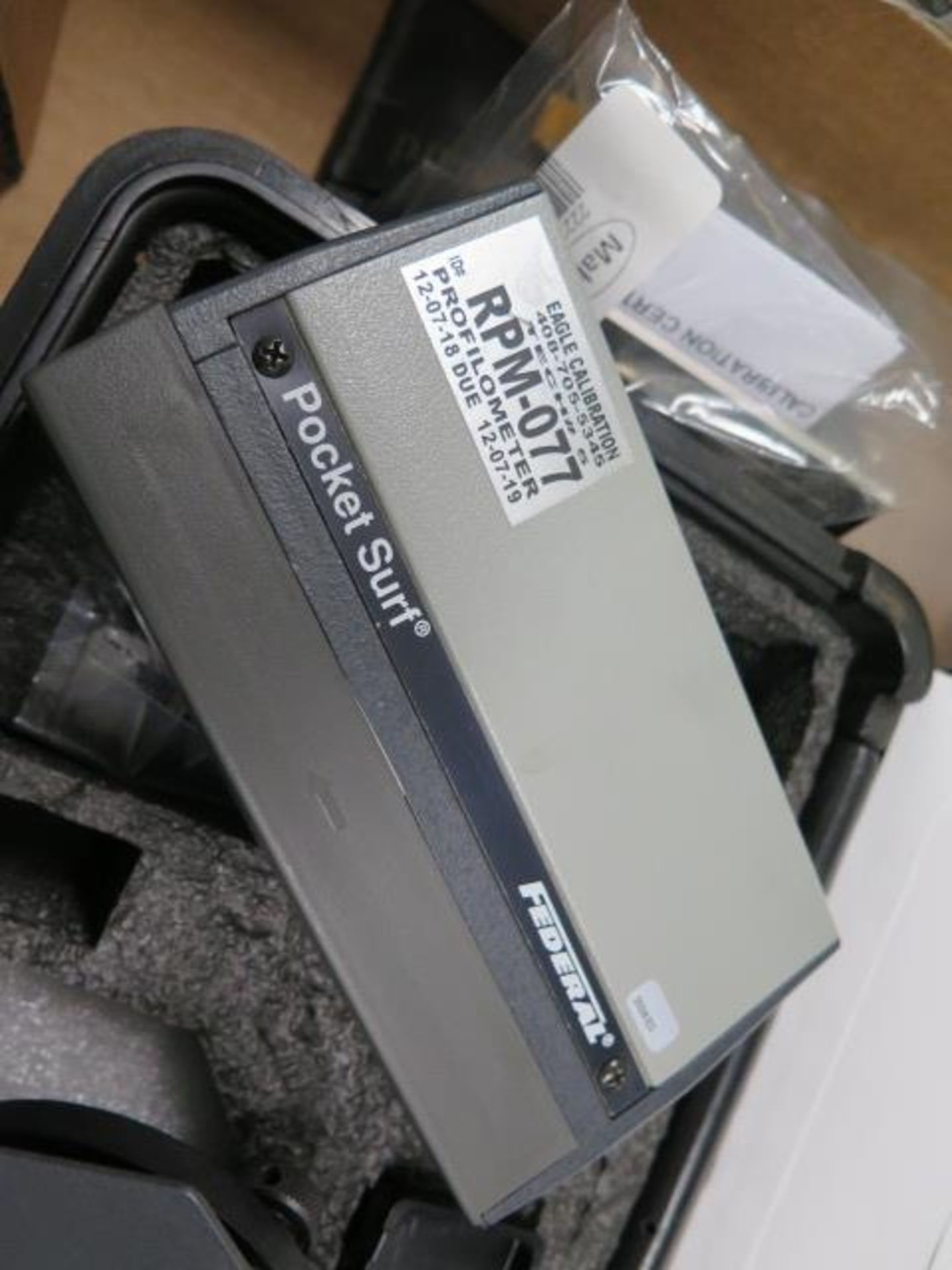 Federal “Pocket Surf” Digital Surface Roughness Gage (SOLD AS-IS - NO WARRANTY) - Image 3 of 5