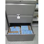 Deltronic Gage Pins (16 Boxes) w/ File Cabinet (SOLD AS-IS - NO WARRANTY)