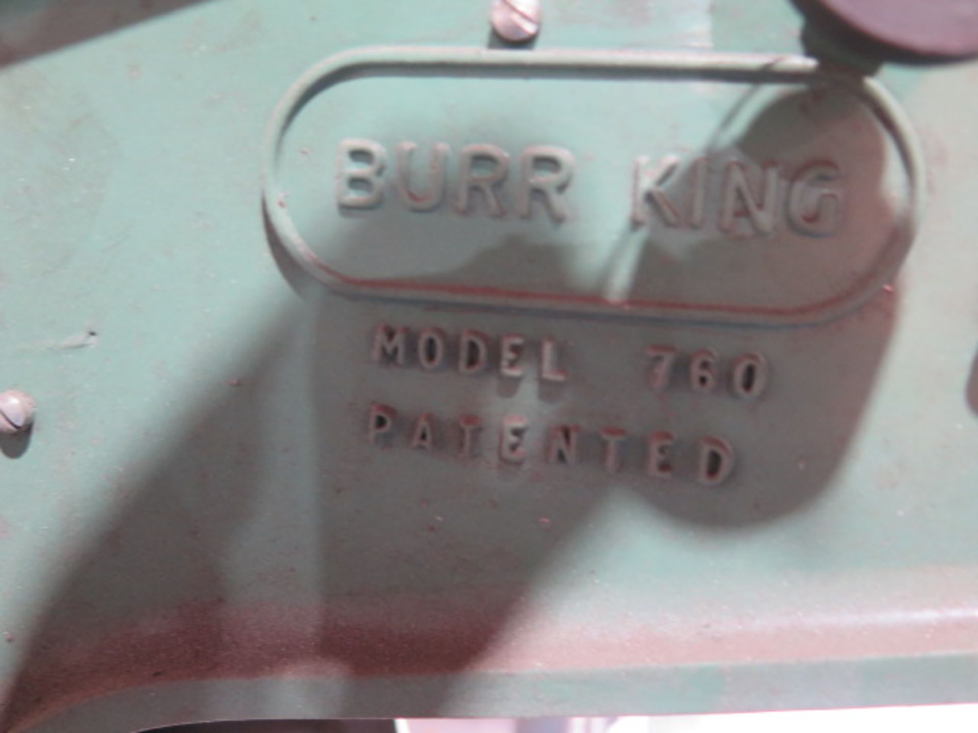 Burr King mdl. 760 2” Pedestal Belt Sander (SOLD AS-IS - NO WARRANTY) - Image 5 of 5