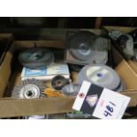 Grinding and Wire Wheels (SOLD AS-IS - NO WARRANTY)