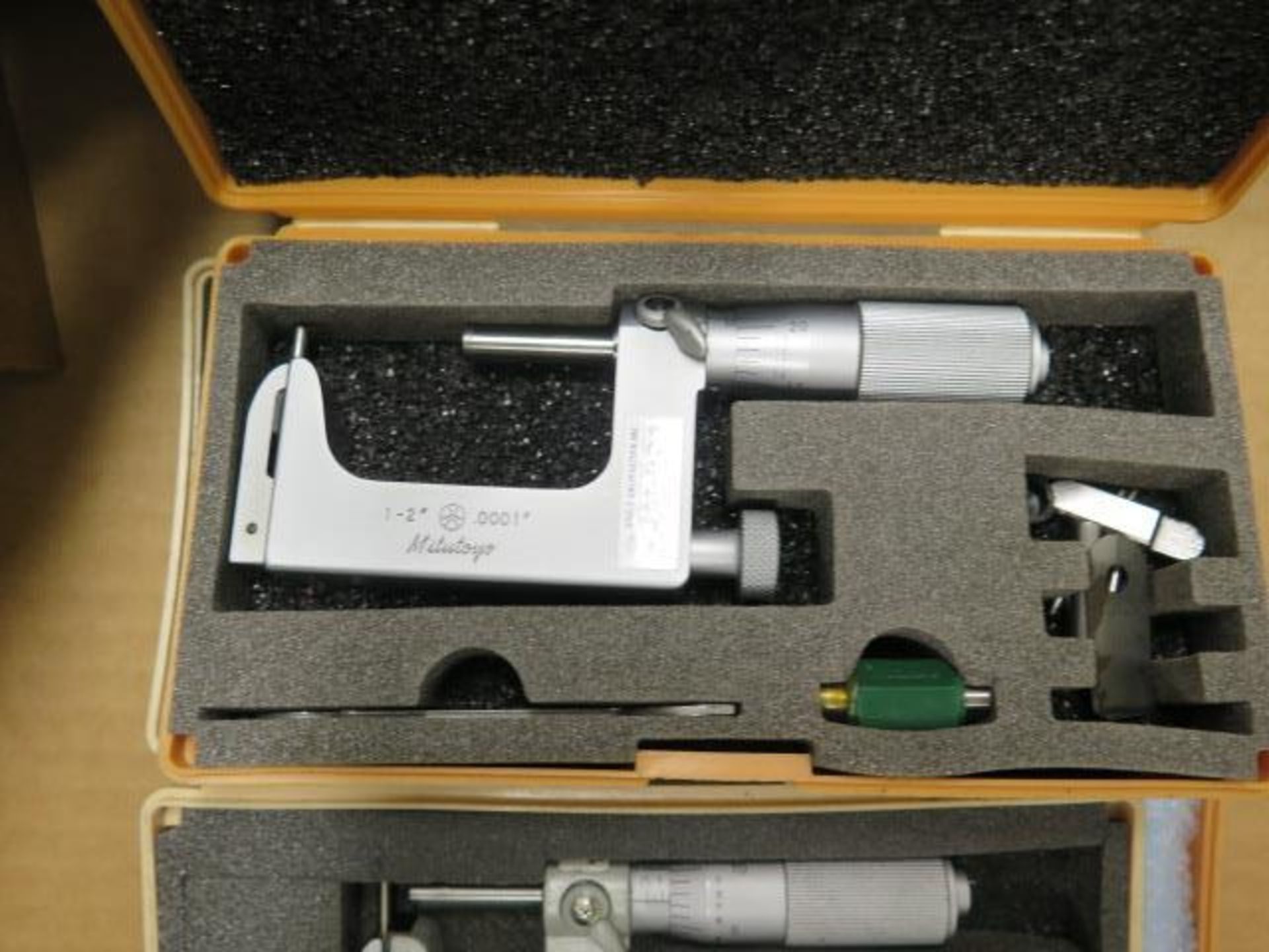 Mitutoyo 0-1" Anvil Mic, 1"-2" Anvil Mic and 0-1" Point Mic (SOLD AS-IS - NO WARRANTY) - Image 3 of 5