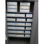 Deltronic Gage Pins (24 Boxes) w/ Storage Cabinet (SOLD AS-IS - NO WARRANTY)