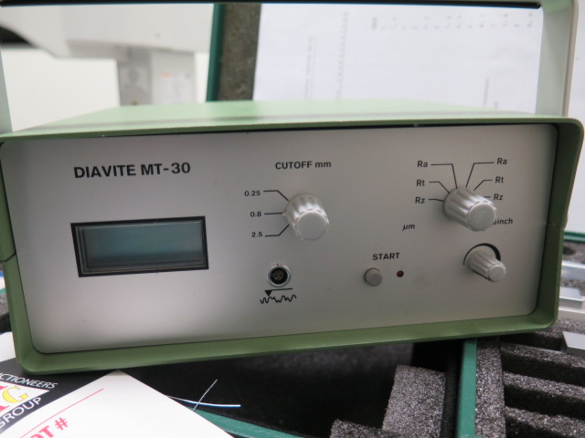 Microtester Diavite MT-30 Surface Roughness Gage (SOLD AS-IS - NO WARRANTY) - Image 3 of 5