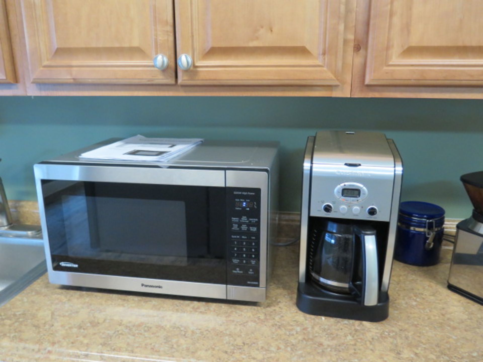 Refrigerator, Microwave, Coffee Pot, Table and Chairs (SOLD AS-IS - NO WARRANTY) - Image 8 of 10