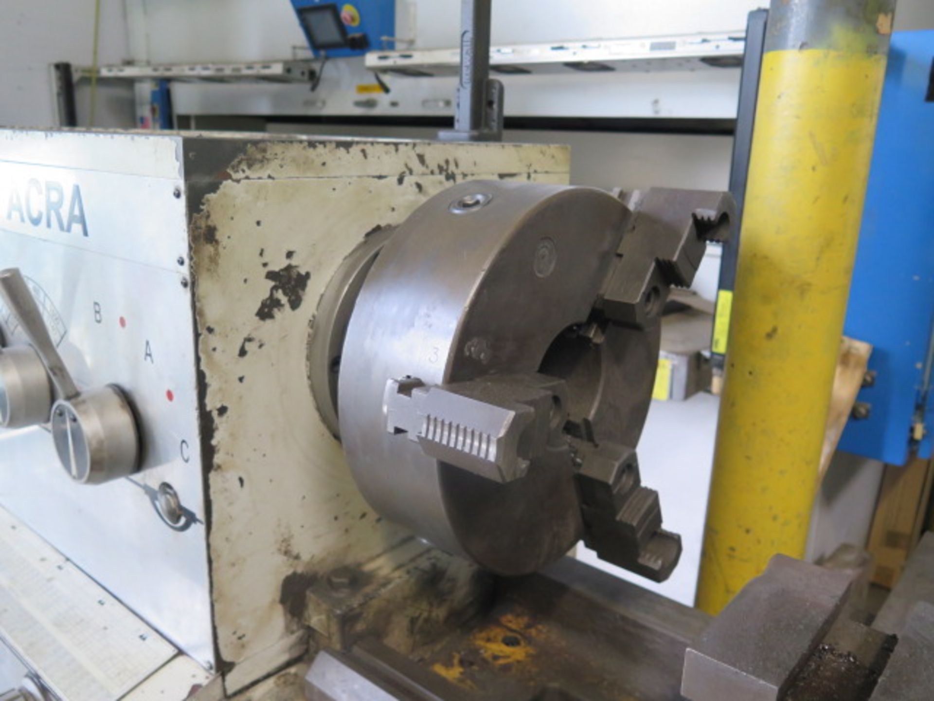 Acra FEL-2060GNX 20” x 60” Geared Head Gap Lathe w/ 32-1500 RPM, 3 1/8” Thru Spindle Bore,SOLD AS IS - Image 7 of 16