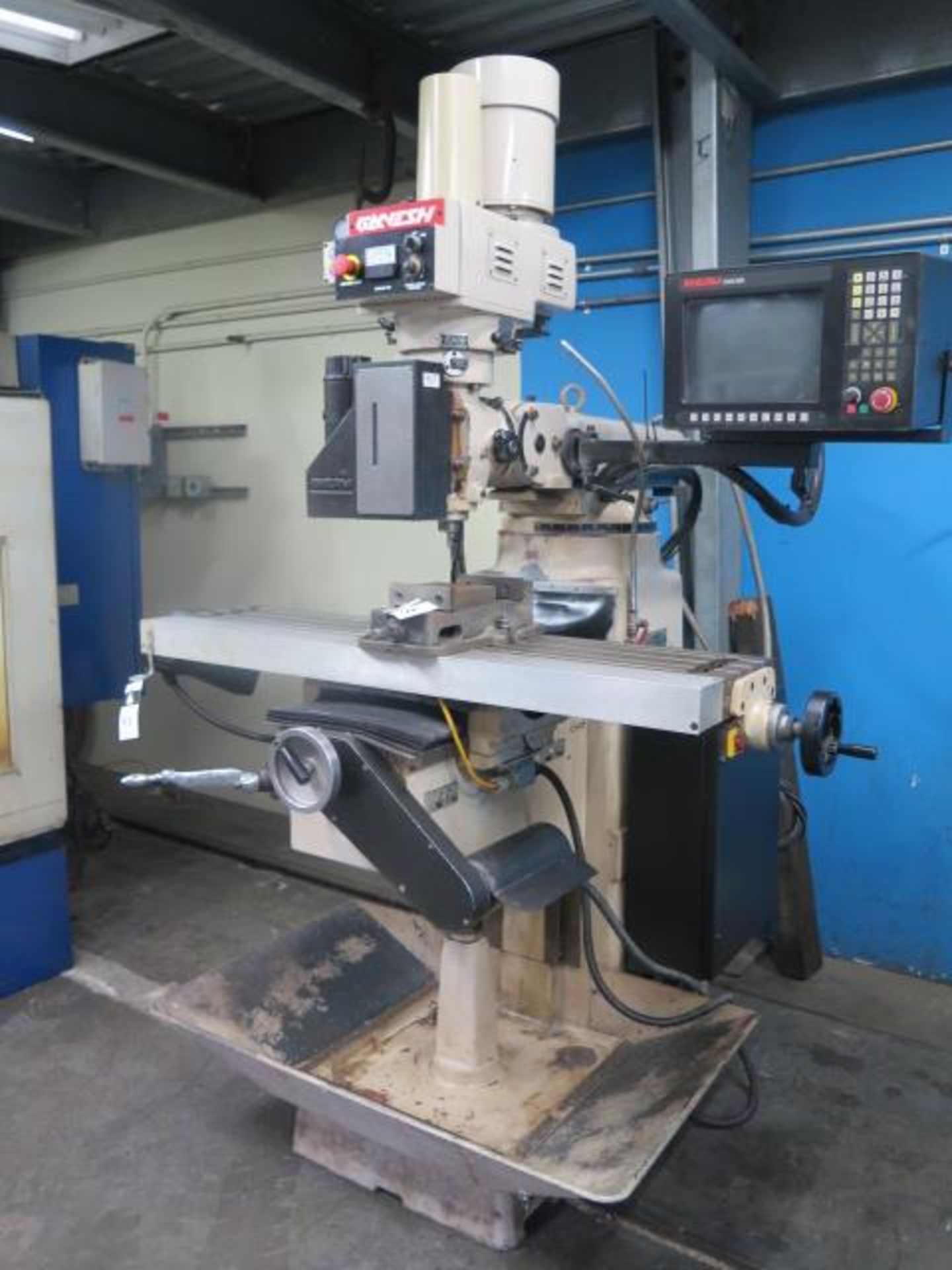 2000 Ganesh Deluxe GMV-3 3-Axis CNC Vertical Mill s/n 11617 w/ Anilam 3300 MK Controls, SOLD AS IS - Image 2 of 15