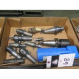 CAT-40 Taper Tooling (3) and Universal Quick-Switch Taper Tooling (8) (SOLD AS-IS - NO WARRANTY)