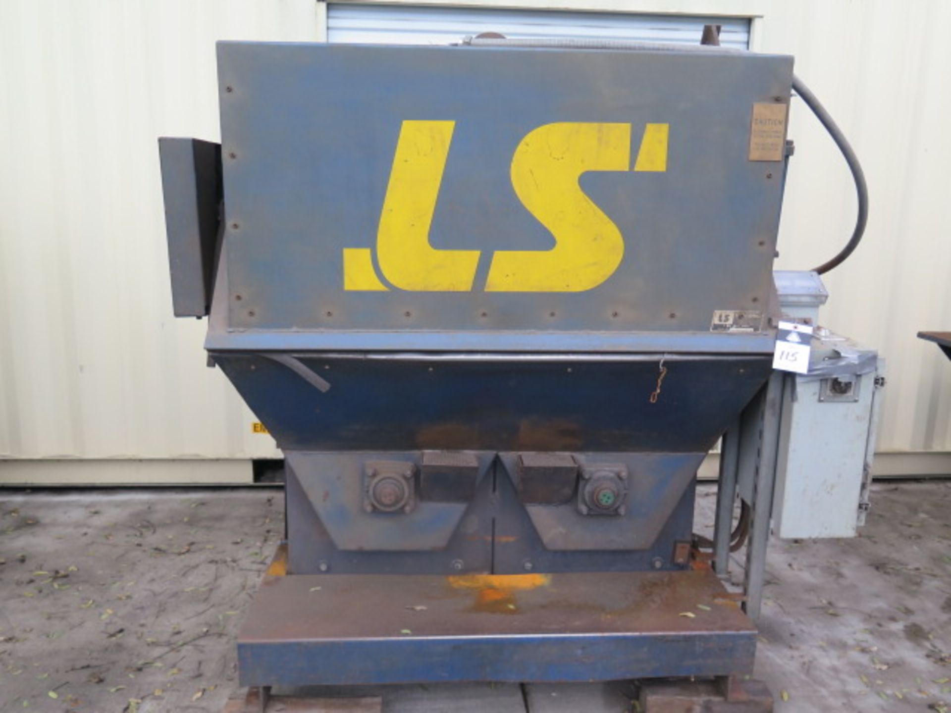 LS Wheel-Abrator Peen Blasting System w/ Dust Collector (SOLD AS-IS - NO WARRANTY)