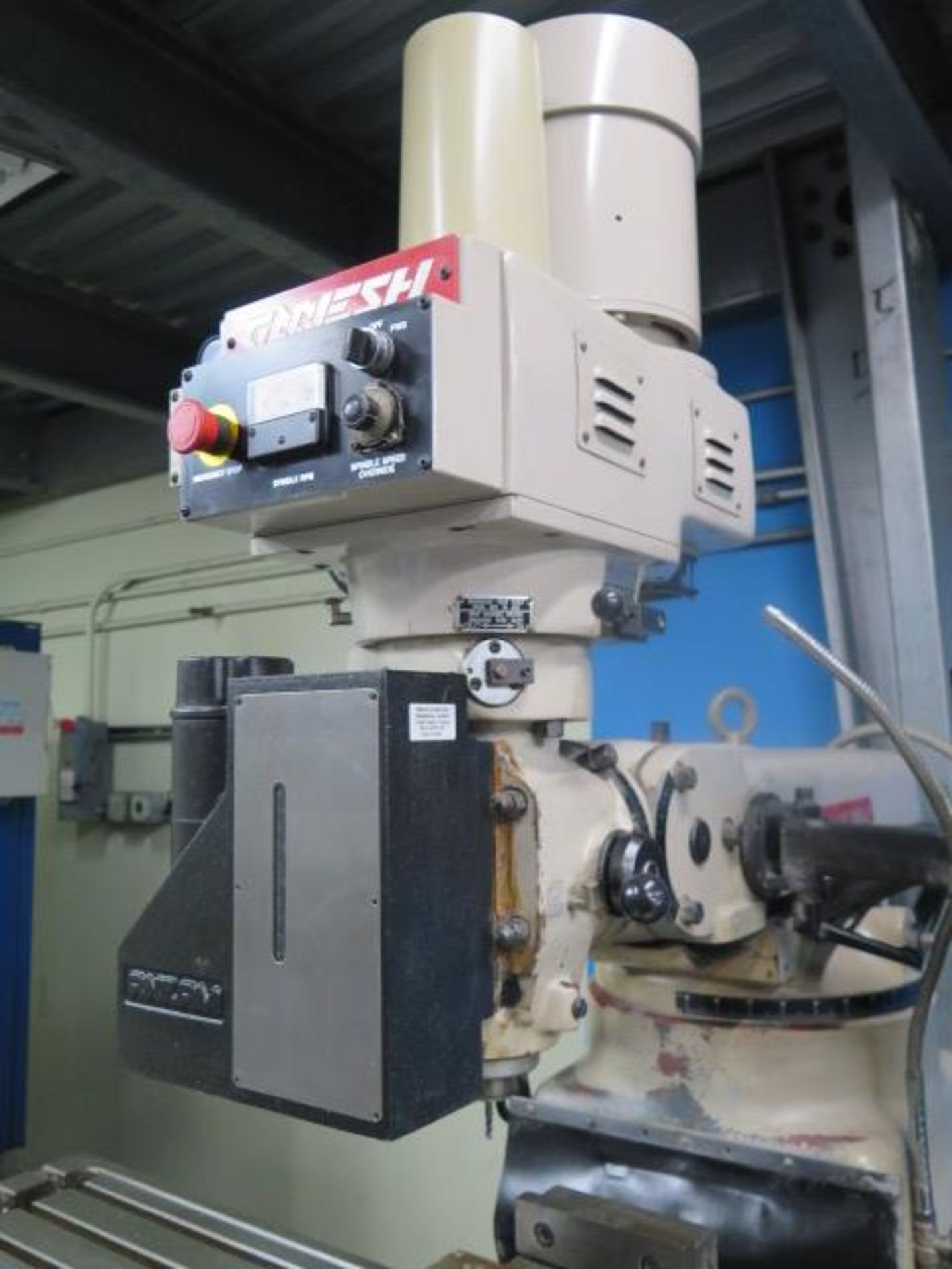 2000 Ganesh Deluxe GMV-3 3-Axis CNC Vertical Mill s/n 11617 w/ Anilam 3300 MK Controls, SOLD AS IS - Image 5 of 15