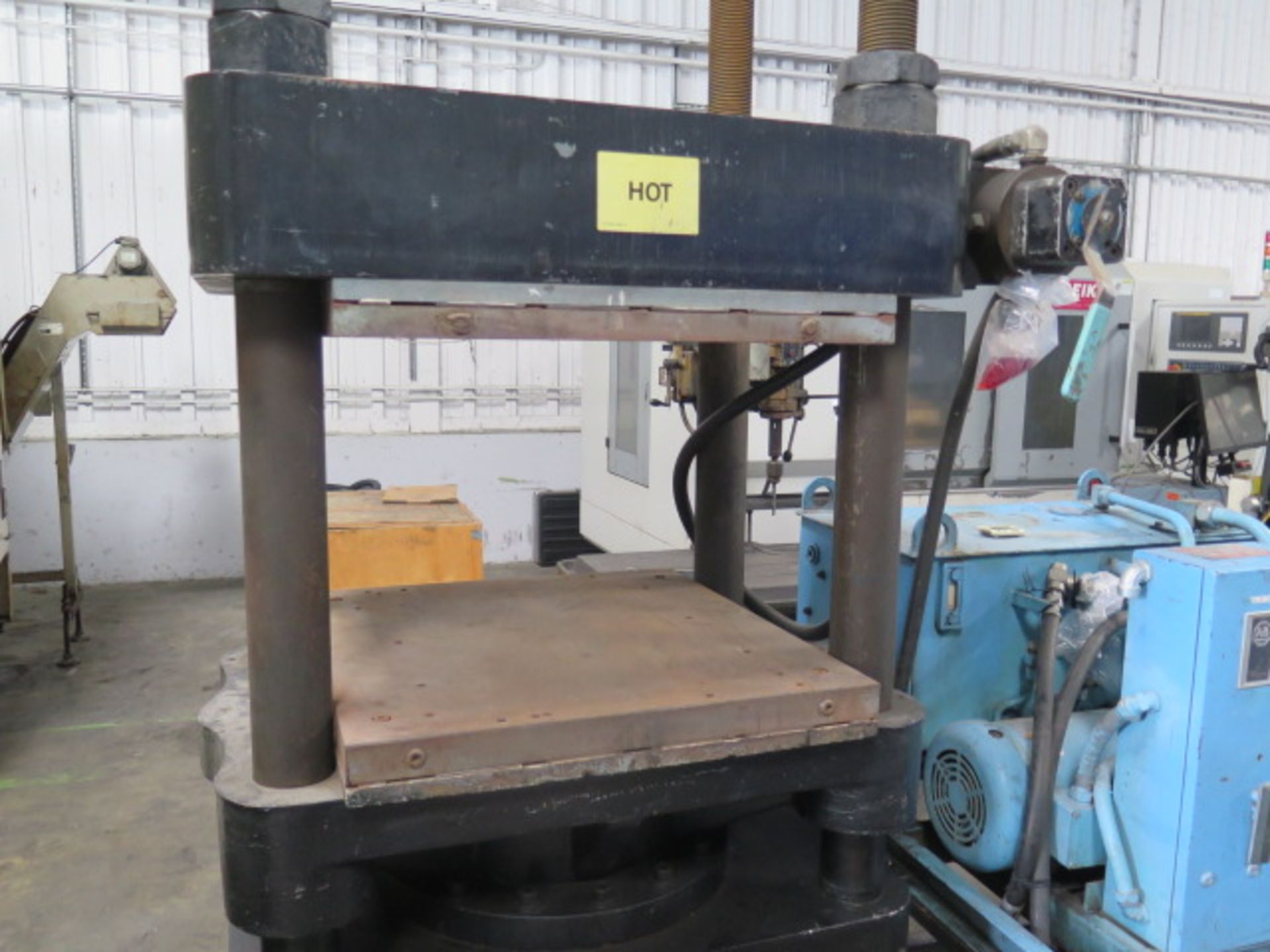 Paul-Munroe Hydraulics 4-Post Hot Stamping Press (SOLD AS-IS - NO WARRANTY) - Image 4 of 11