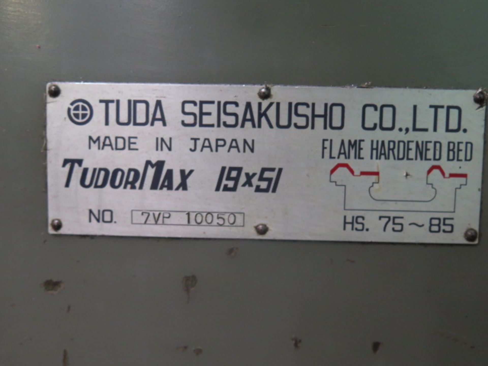 Tuda TudoMax 19X51 19” x 51” Geared Head Bed Lathe w/ 25-1800 RPM, 3” Thru Spindle Bore, SOLD AS IS - Image 17 of 17