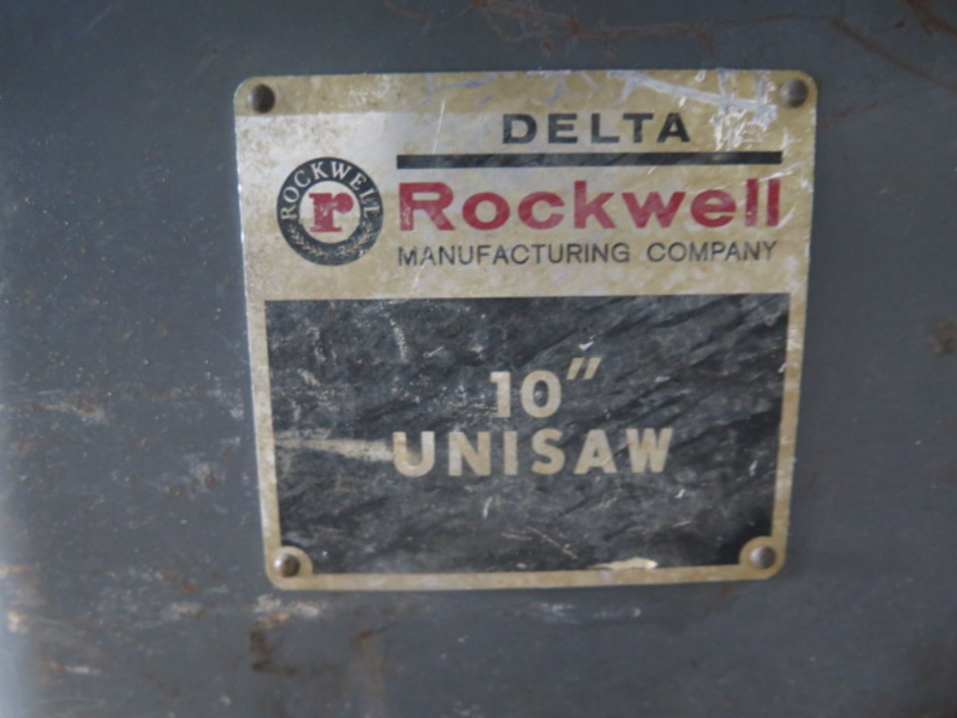Rockwell 10" Unisaw Tilting Arbor Table Saw w/ T-Square Fence System (SOLD AS-IS - NO WARRANTY) - Image 6 of 6