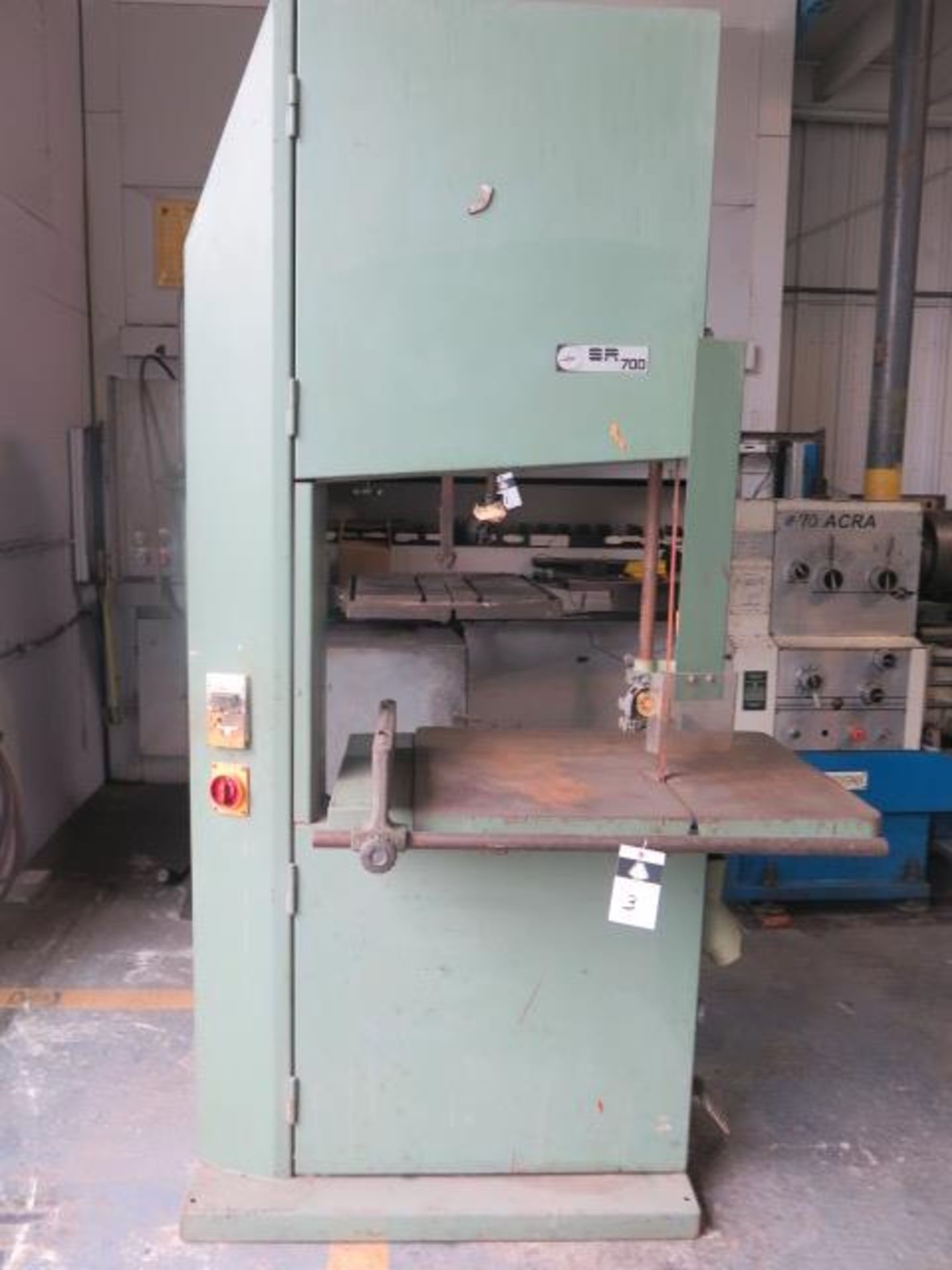 Meber SR-700 Vertical Band Saw (SOLD AS-IS - NO WARRANTY)