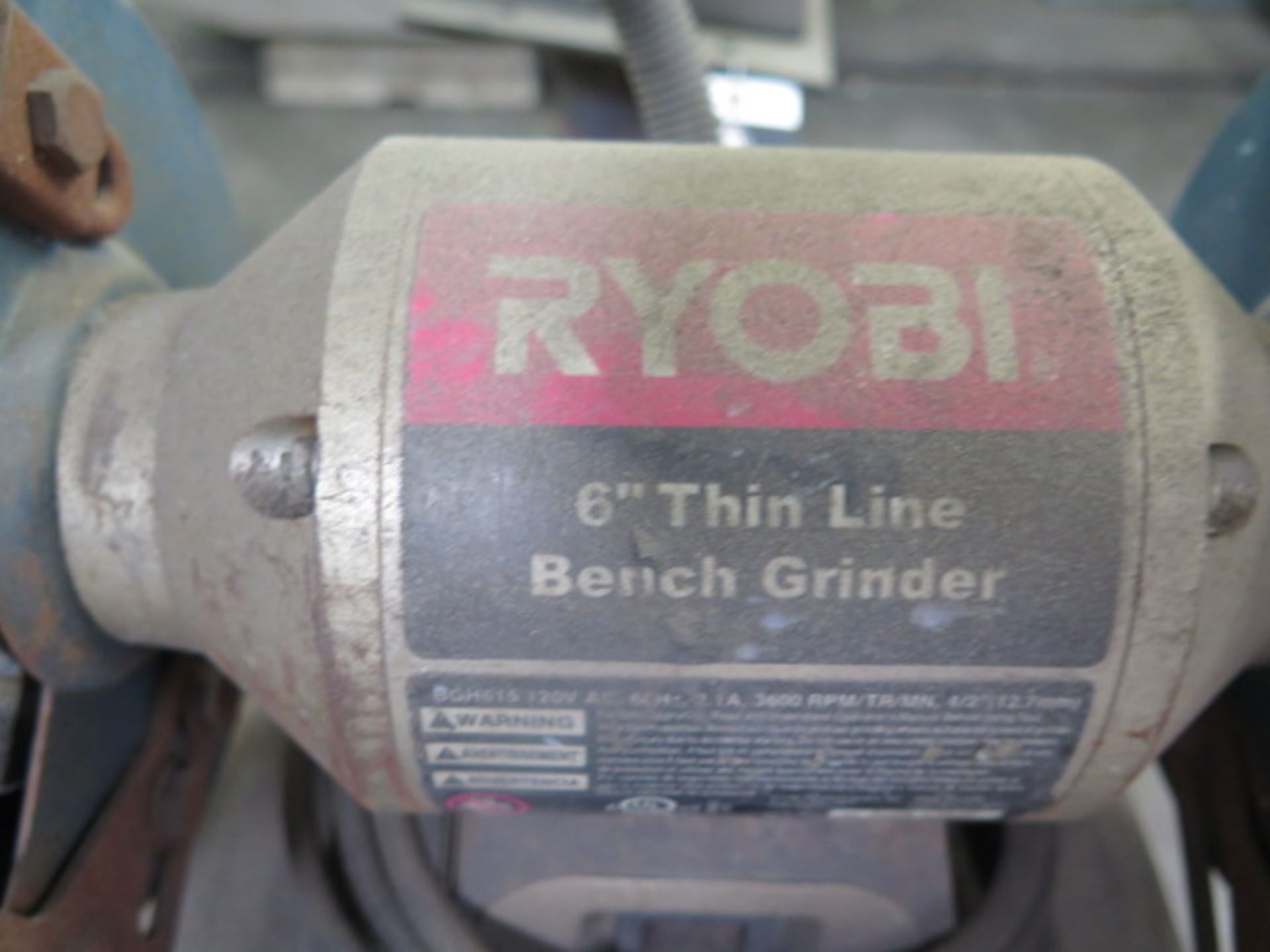 Ryobi Pedestal Grinder (SOLD AS-IS - NO WARRANTY) - Image 5 of 5