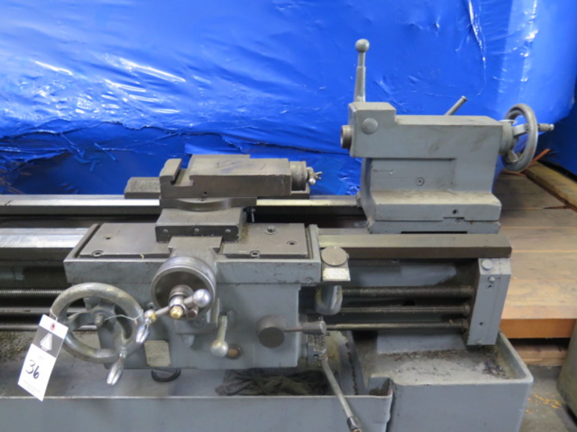 LeBlond 16” x 42” Geared Head Lathe w/ 50-1850 RPM, Inch Threading, 12” 4-Jaw Chuck, SOLD AS IS - Image 10 of 12