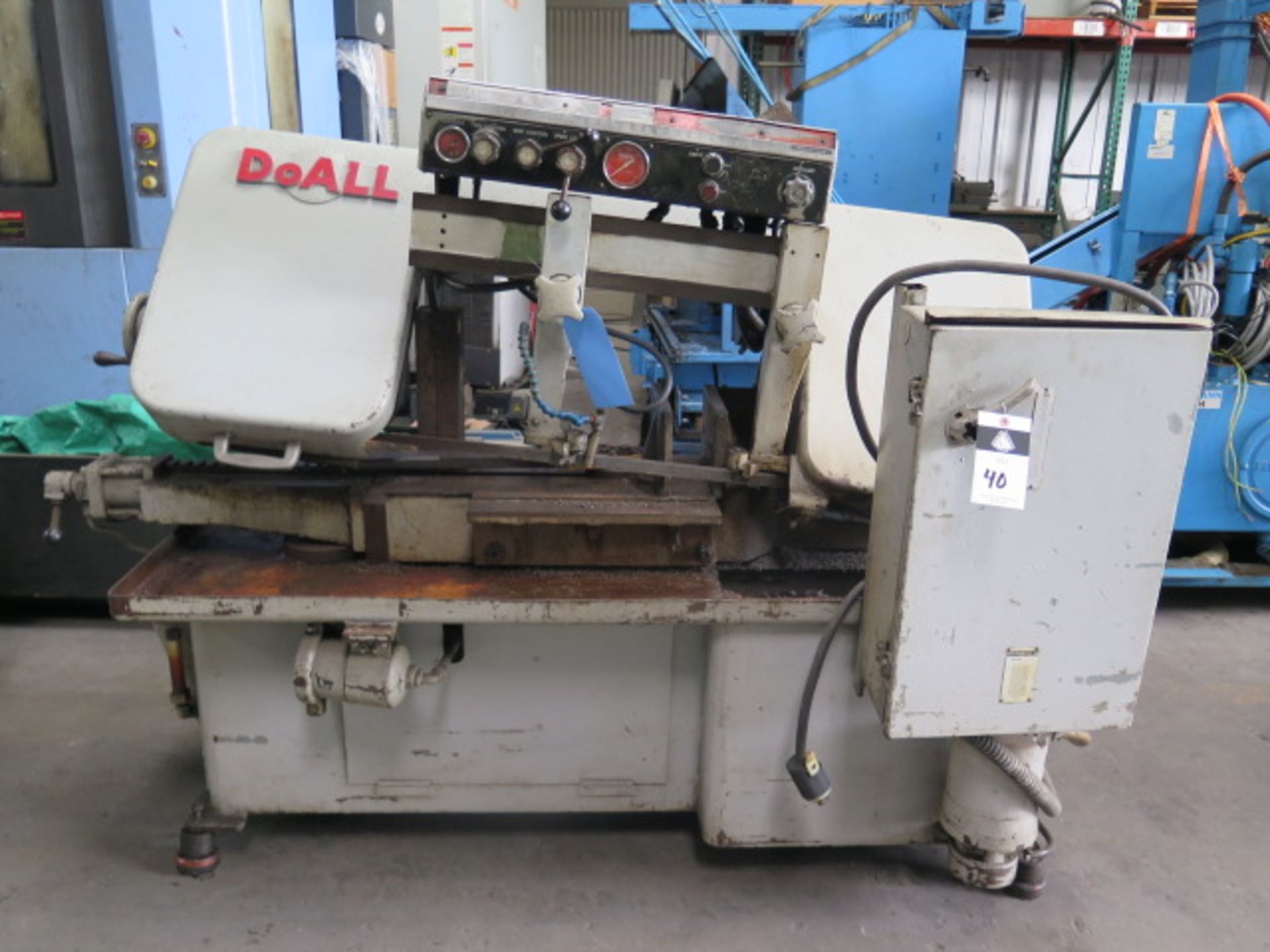 DoAll 12" Hydraulic Horizontal Band Saw w/ Hydraulic Clamping (SOLD AS-IS - NO WARRANTY)