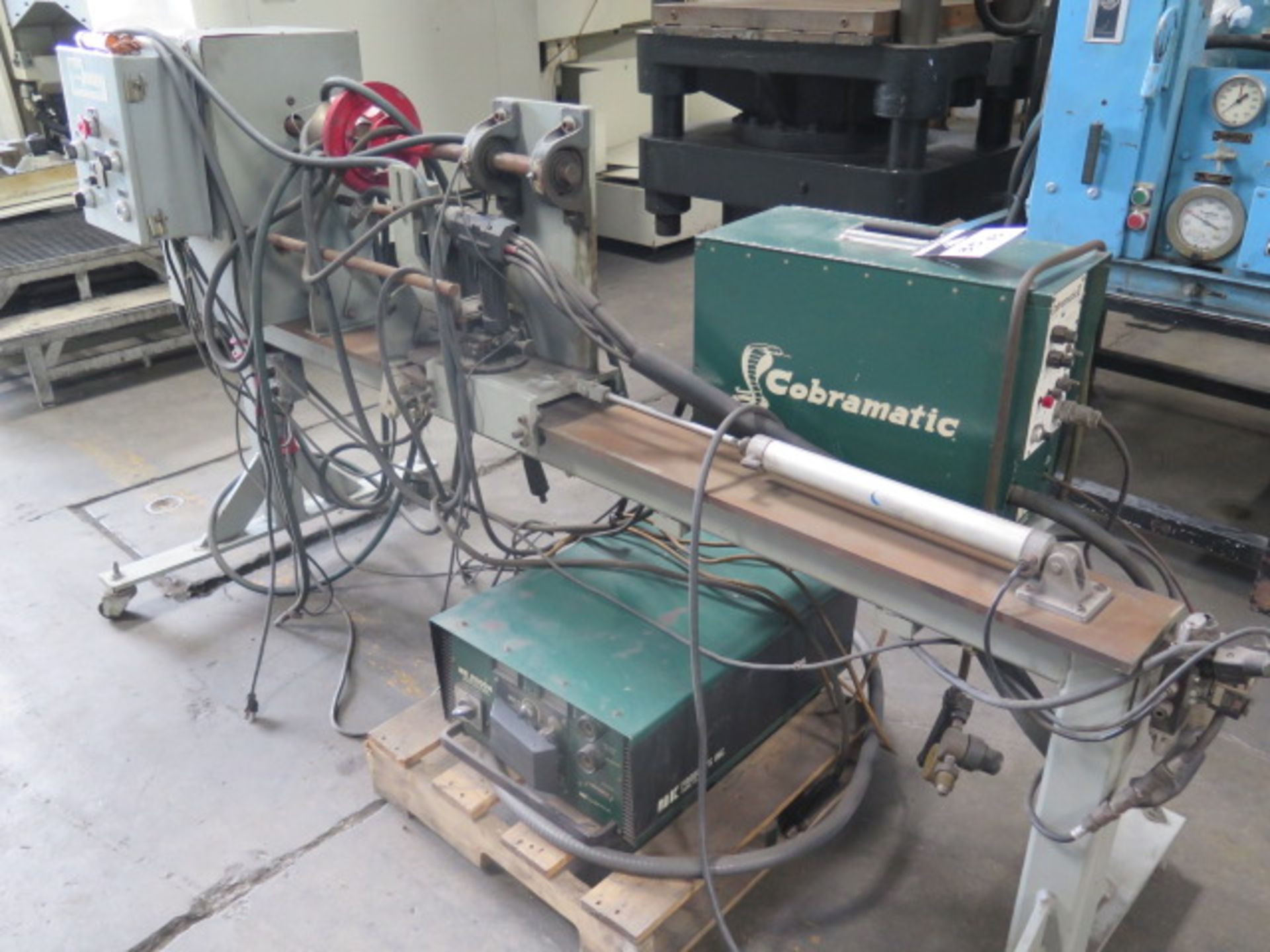Weld Line Automation Syst Automated Seam Welder w/n MK2000A 300 Amp CV-CC Pulsed Welding, SOLD AS IS - Image 2 of 13