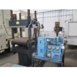 Paul-Munroe Hydraulics 4-Post Hot Stamping Press (SOLD AS-IS - NO WARRANTY)