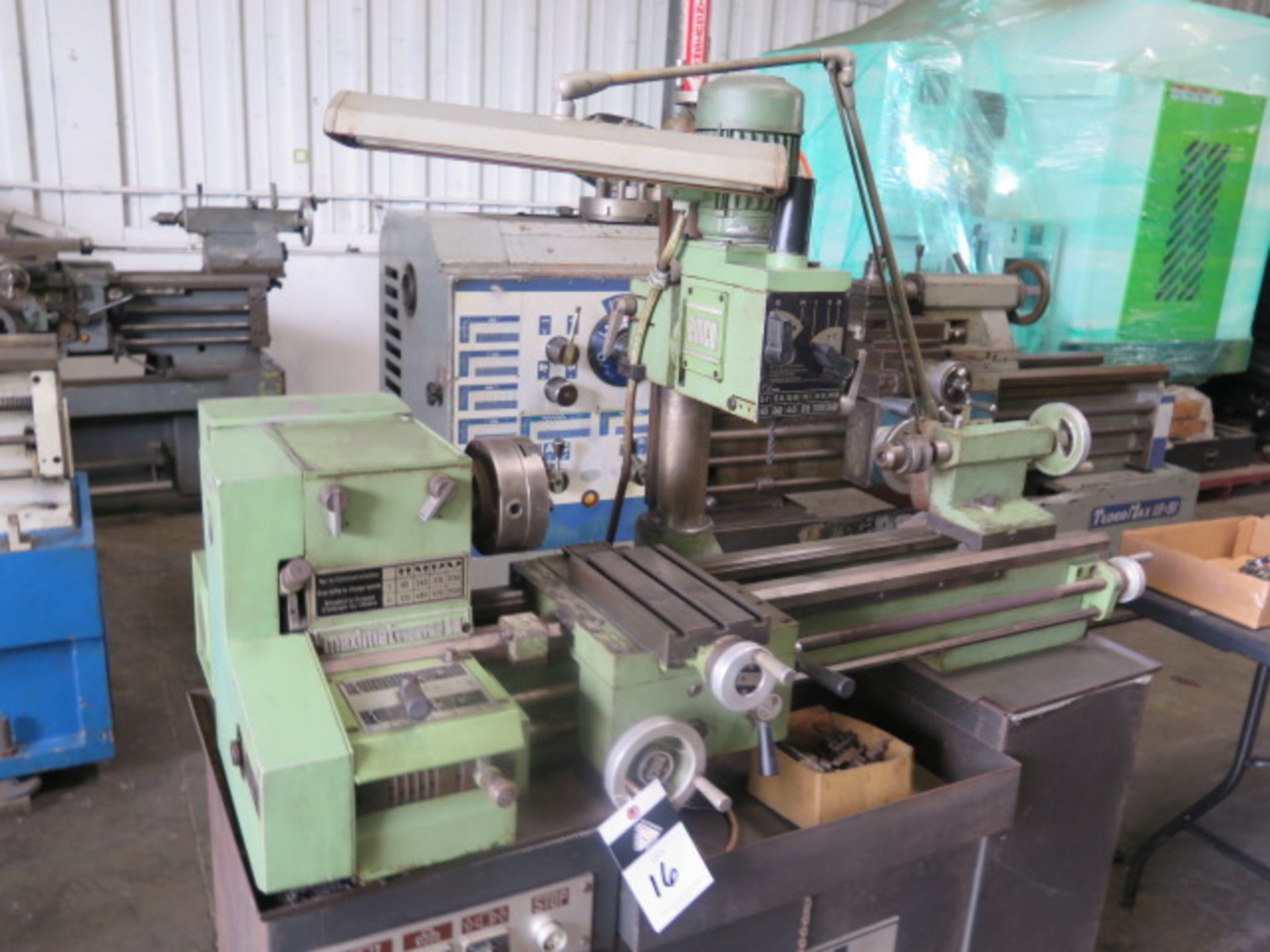 Emco “Maximat Mentor 10” Mill / Drill Machine w/ 60-2500 RPM (SOLD AS-IS - NO WARRANTY) - Bild 3 aus 16