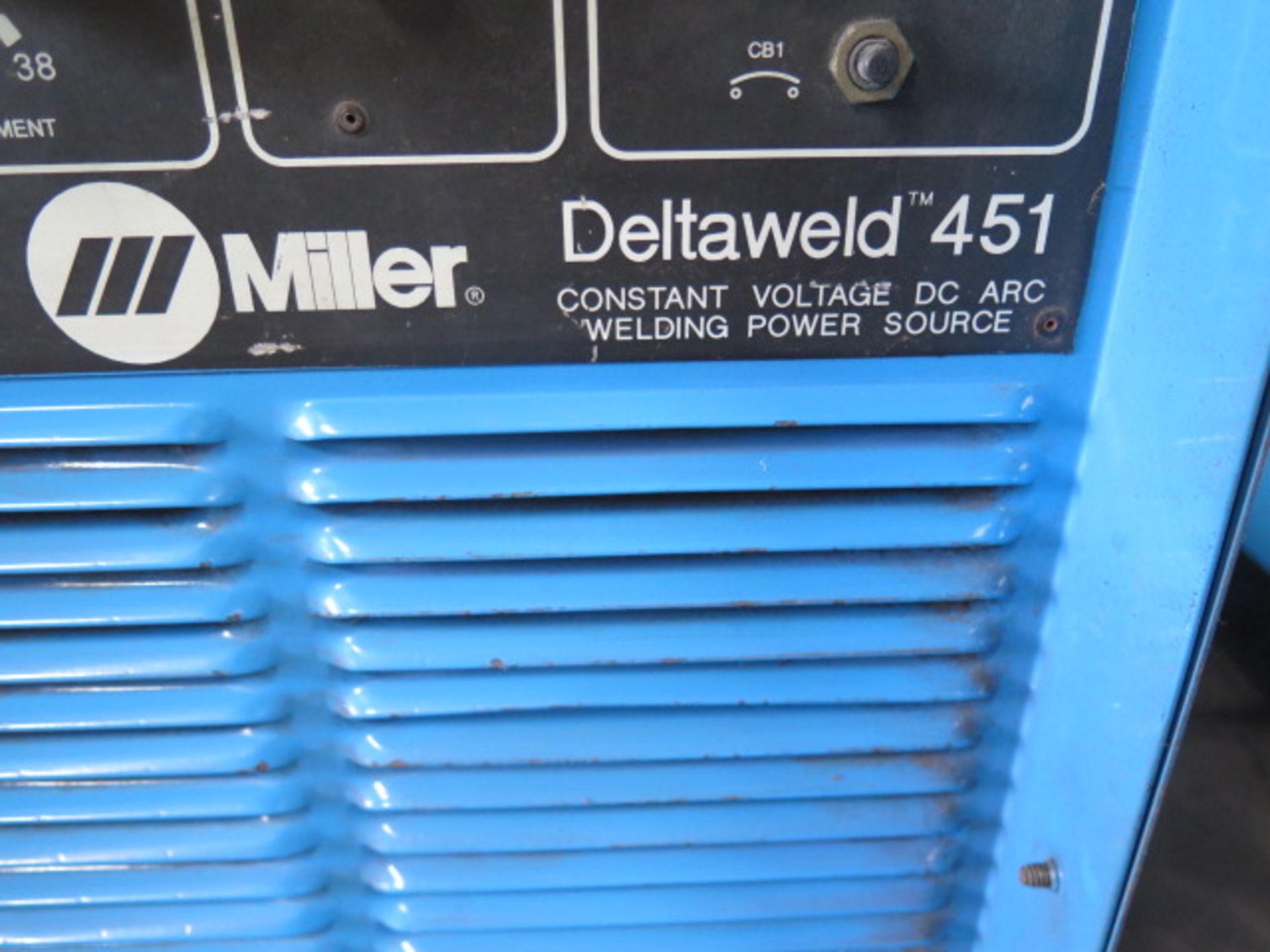 Miller Deltaweld 451 CV-DC Arc Welding Power Source (SOLD AS-IS - NO WARRANTY) - Image 4 of 4