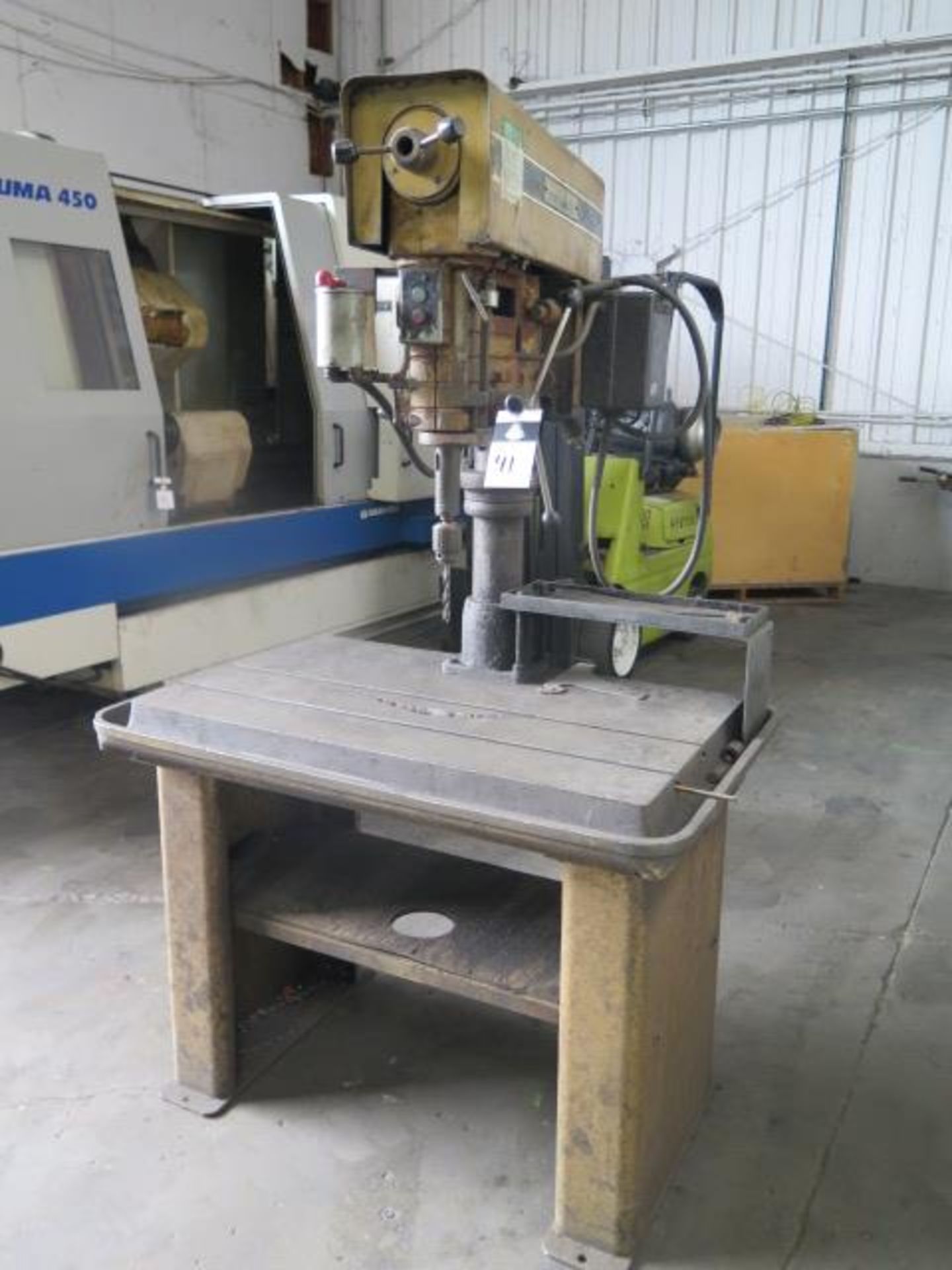 Powermatic Variable Speed Drill Press w/ 24” x 40” Table (SOLD AS-IS - NO WARRANTY) - Image 3 of 8