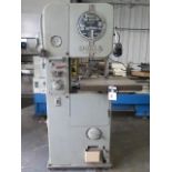 DoAll ML: 16” Vertical Band Saw s/n 5318133 w/ Blade Welder, 24” x 24” Table SOLD AS-IS