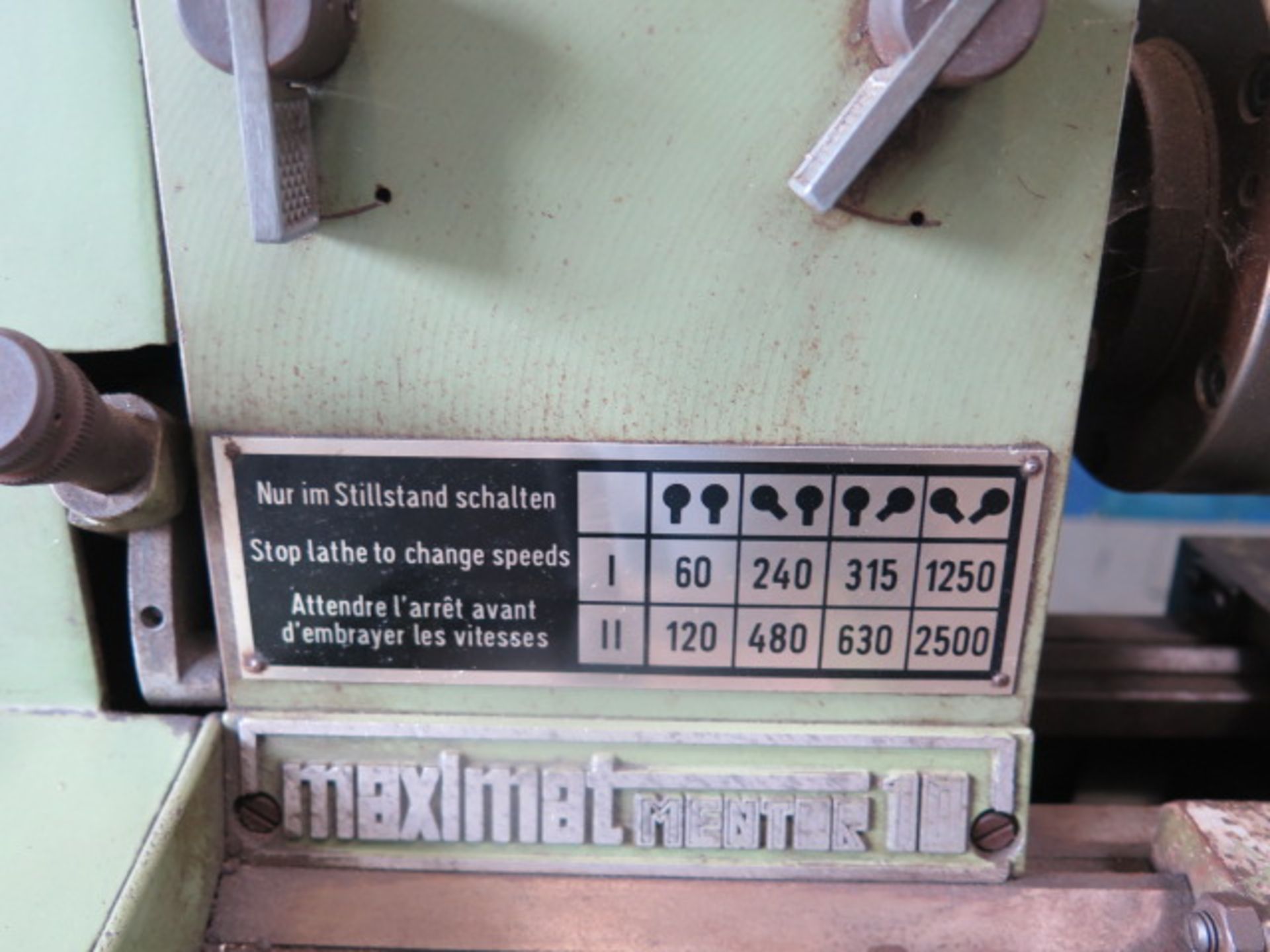 Emco “Maximat Mentor 10” Mill / Drill Machine w/ 60-2500 RPM (SOLD AS-IS - NO WARRANTY) - Bild 7 aus 16