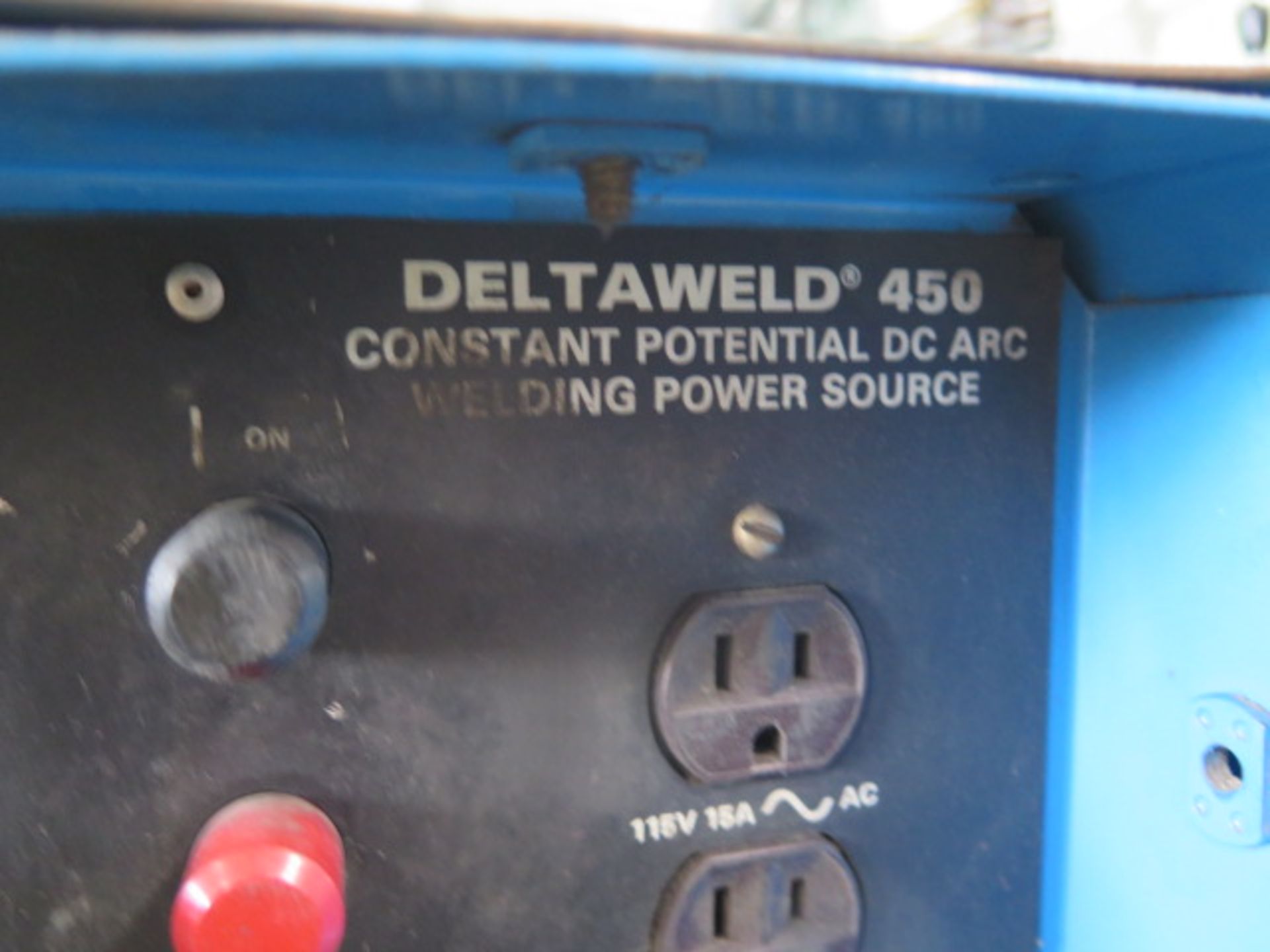 Miller Deltaweld 450 CP-DC Arc Welding Power Source (SOLD AS-IS - NO WARRANTY) - Image 4 of 4