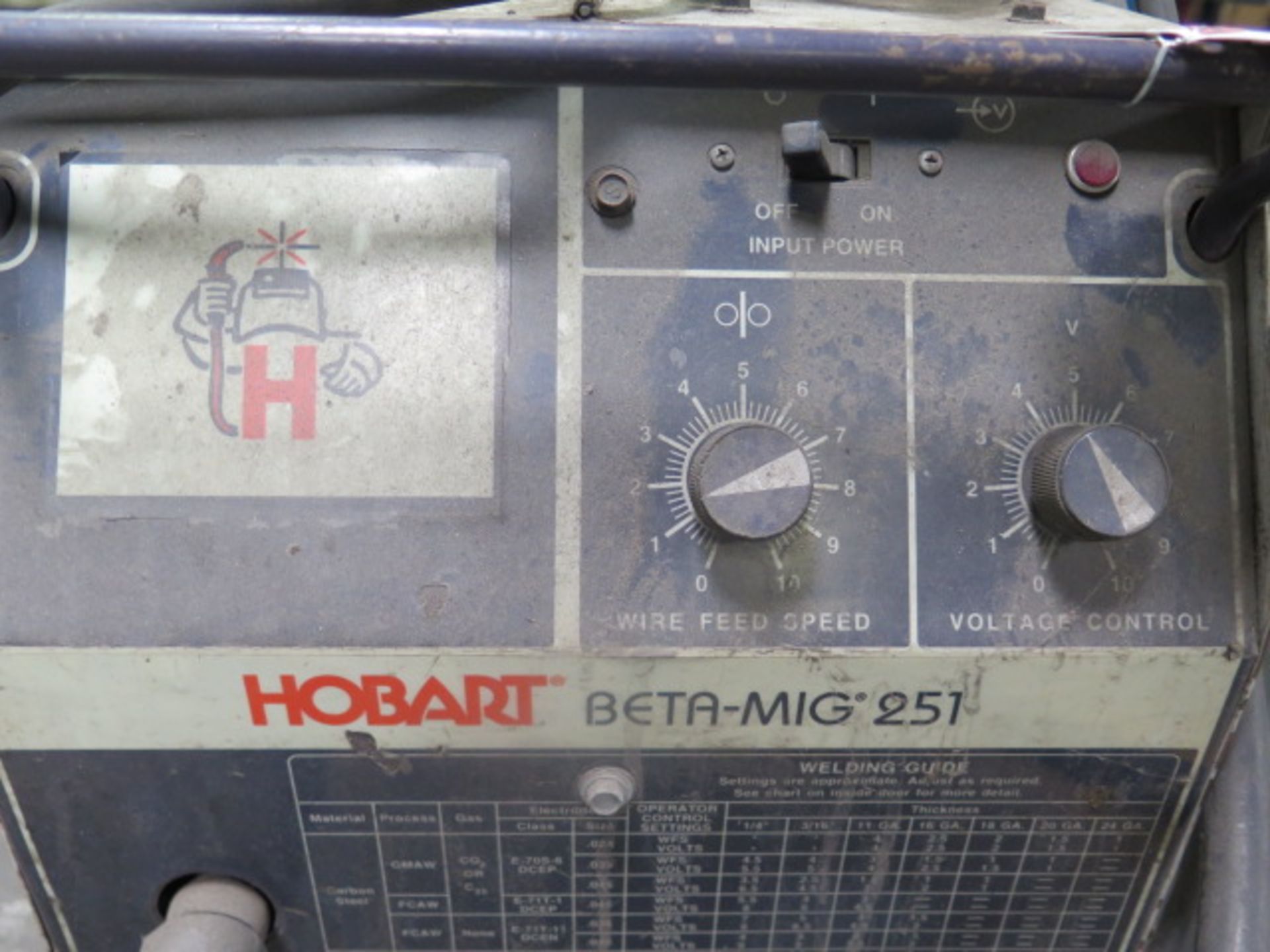 Hobart Beta-MIG 250 Welding Power Source (SOLD AS-IS - NO WARRANTY) - Image 6 of 7