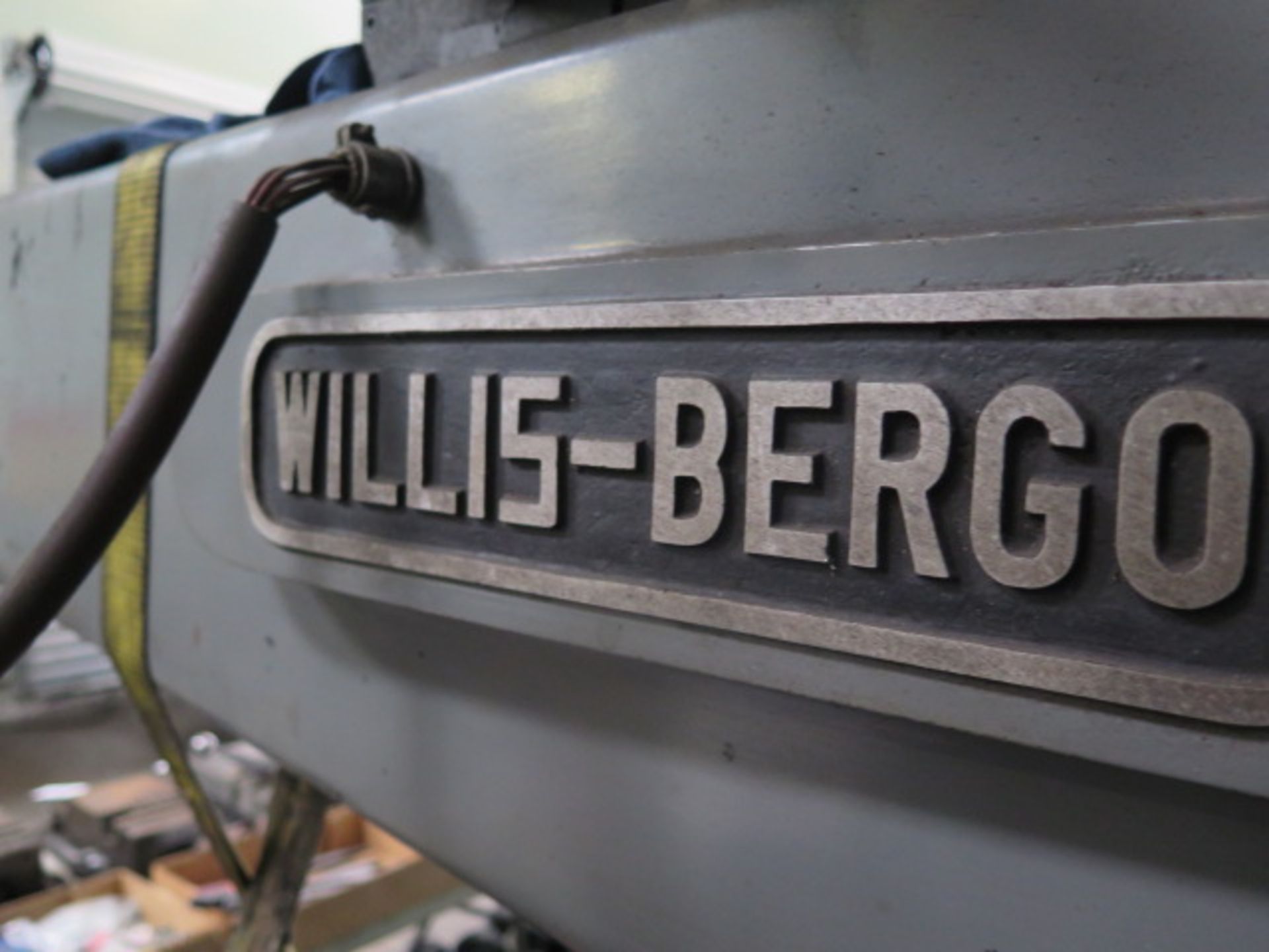 Willis-Bergo FS-1000 8” Column x 24” Radial Arm Drill w/ Power Column and Feeds, SOLD AS IS - Image 10 of 10