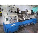 Acra FEL-2060GNX 20” x 60” Geared Head Gap Lathe w/ 32-1500 RPM, 3 1/8” Thru Spindle Bore,SOLD AS IS