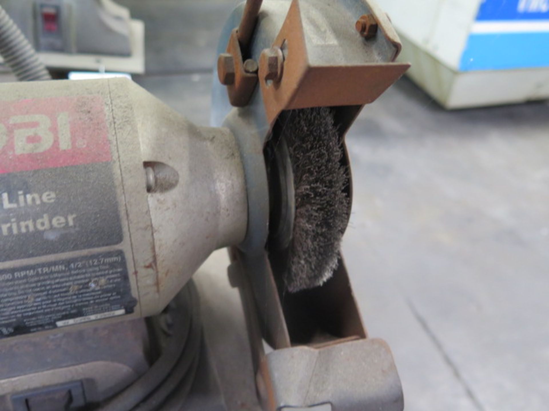 Ryobi Pedestal Grinder (SOLD AS-IS - NO WARRANTY) - Image 4 of 5