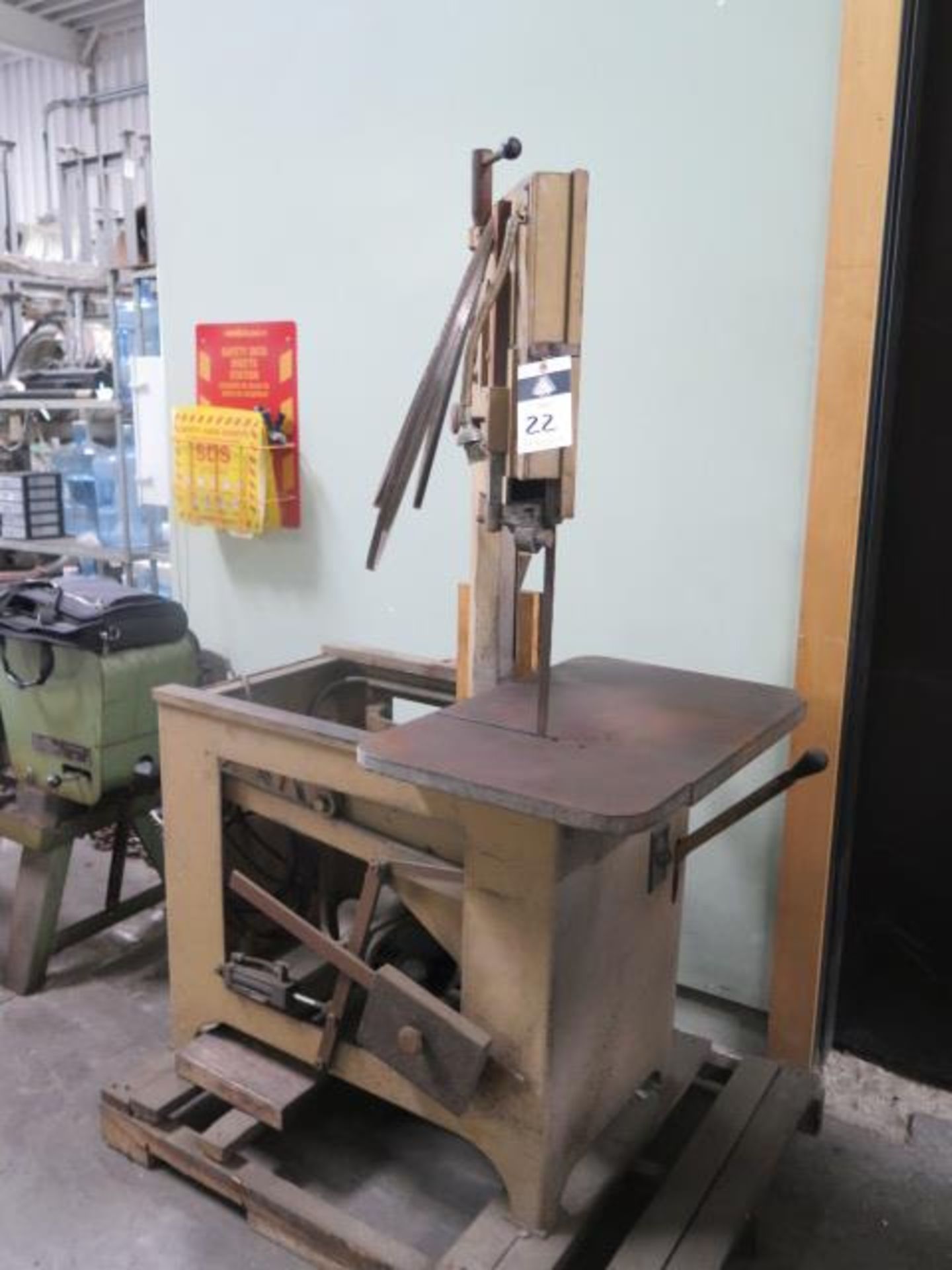 PMC “Work-A-Matic” 9” Vertical Band Saw w/ 18” x 29” Table (SOLD AS-IS - NO WARRANTY) - Image 2 of 5