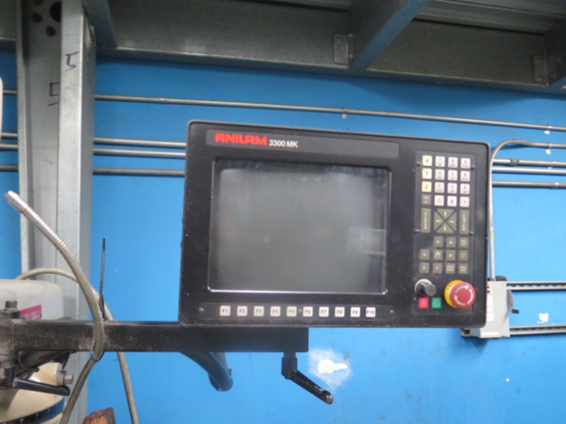 2000 Ganesh Deluxe GMV-3 3-Axis CNC Vertical Mill s/n 11617 w/ Anilam 3300 MK Controls, SOLD AS IS - Image 8 of 15