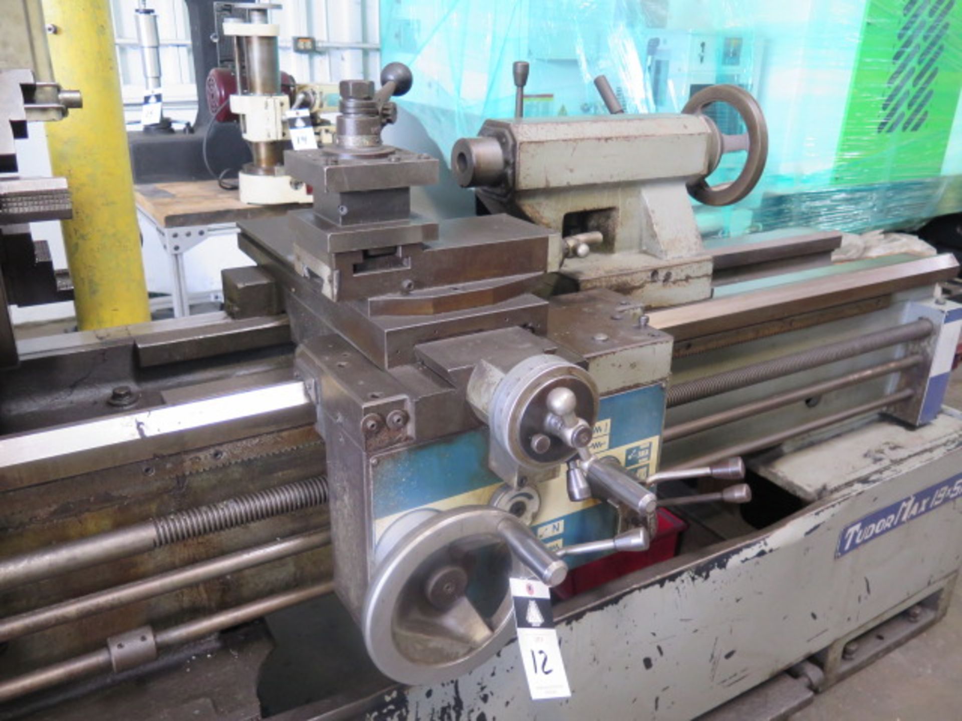 Tuda TudoMax 19X51 19” x 51” Geared Head Bed Lathe w/ 25-1800 RPM, 3” Thru Spindle Bore, SOLD AS IS - Image 10 of 17