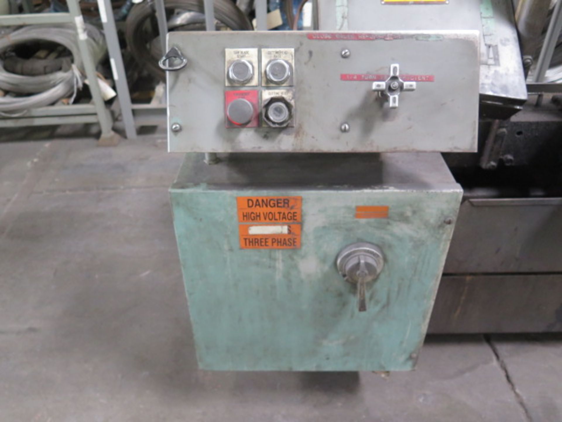 W.F. Wells W-9 9" Horizontal Band Saw s/n 924735 w/ Manual Clamping, Coolant (SOLD AS-IS - NO - Image 6 of 8