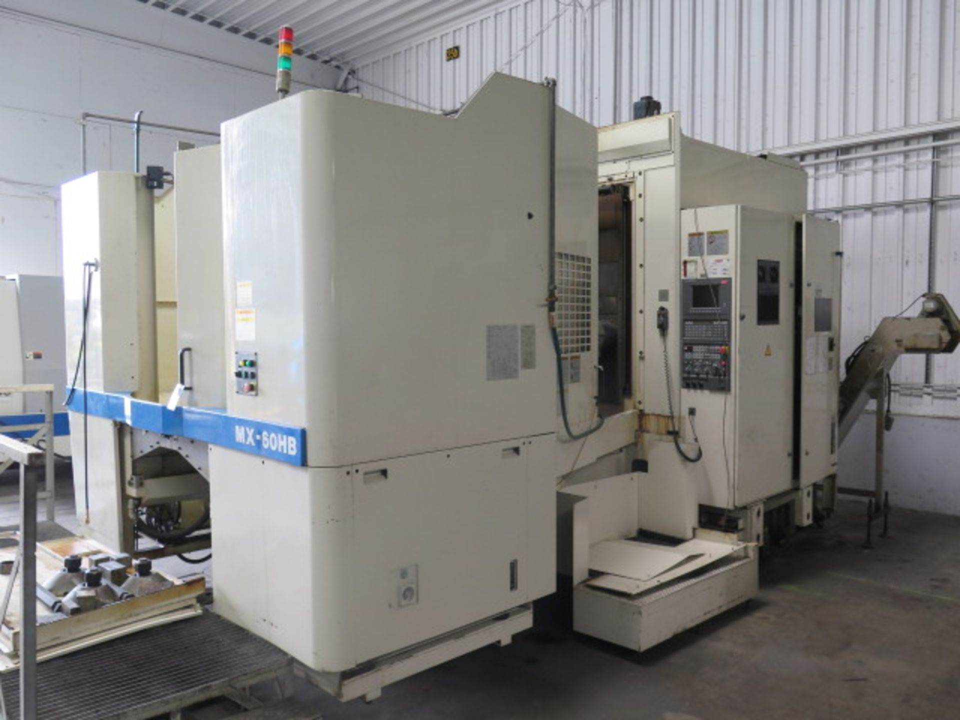 Okuma MX-60HB 2-Pallet 4-Axis CNC HMC s/n 11020342 w/ Okuma OSP-U100M, SOLD AS IS - Image 2 of 30