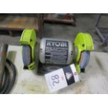 Ryobi Bench Grinder (SOLD AS-IS - NO WARRANTY)