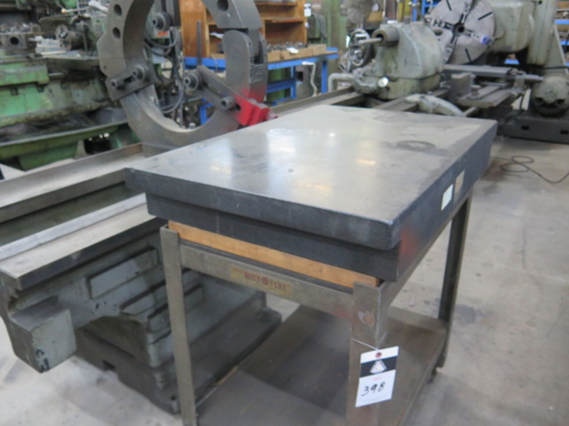 24” x 36” x 5 ½” 2-Ledge Granite Surface Plate w/ Stand (SOLD AS-IS - NO WARRANTY) - Image 2 of 4