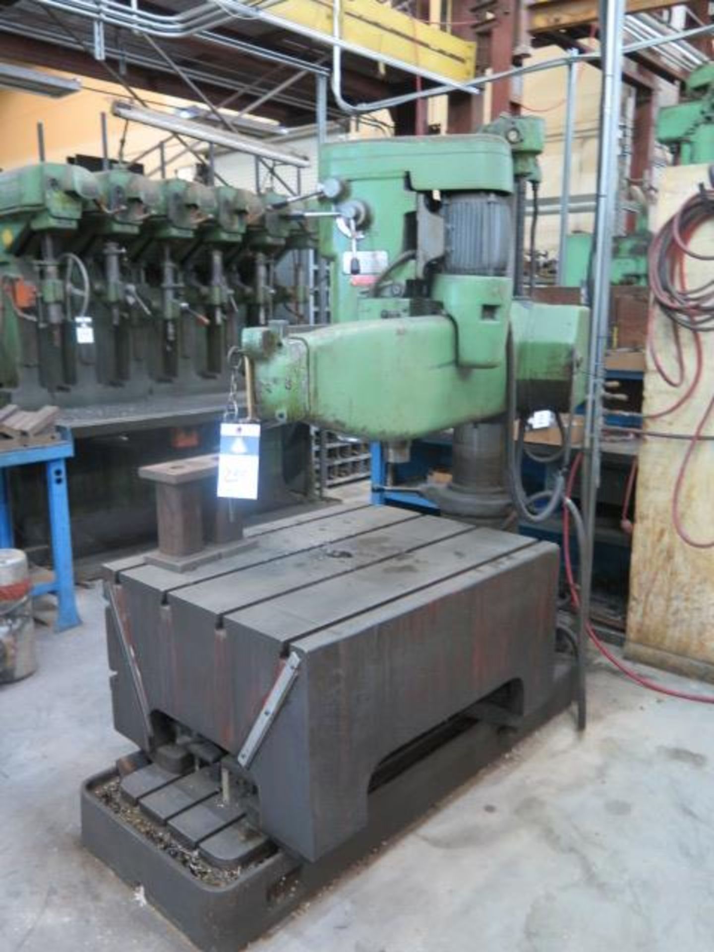 Summit 8” Column x 42” Radial Arm Drill w/ 60-2000 RPM, Power Column and Feeds, SOLD AS IS - Image 3 of 10