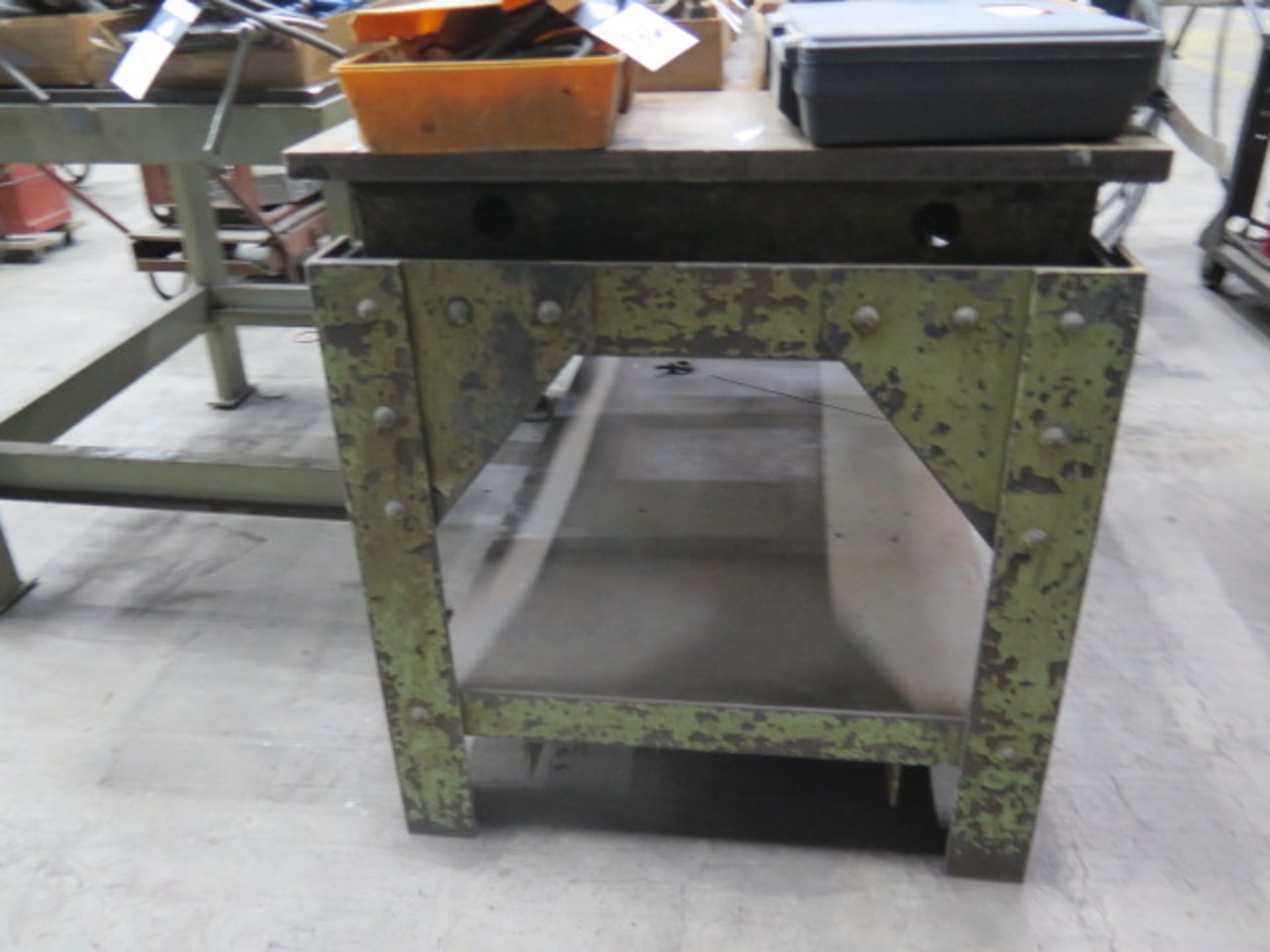 33” x 63” Steel Surface Plate w/ Stand (SOLD AS-IS - NO WARRANTY) - Image 2 of 6