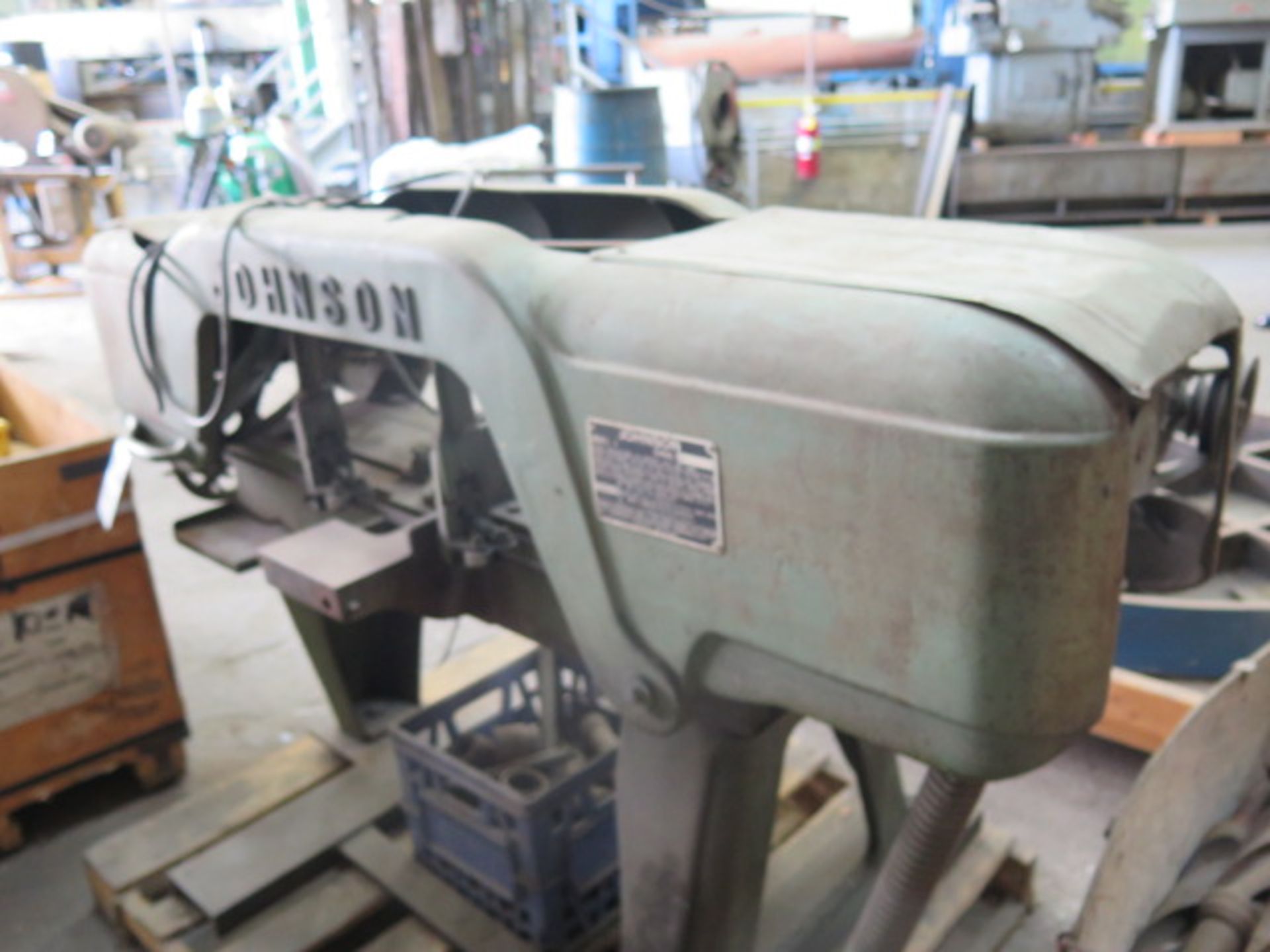 Johnson mdl. J 9" Horizontal Band Saw w/ Manual Clamping (SOLD AS-IS - NO WARRANTY) - Image 4 of 5