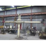 Pandjiris mdl 808 8’ x 8’ Welding Manipulator s/n 25-3016 w/ Lincoln Idealarc DC6=-600 DC,SOLD AS IS