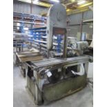 Marvel Series 8 8/M8/M3/E4 18” Miter Vertical Band Saw w/ Manual Clamping (SOLD AS-IS - NO