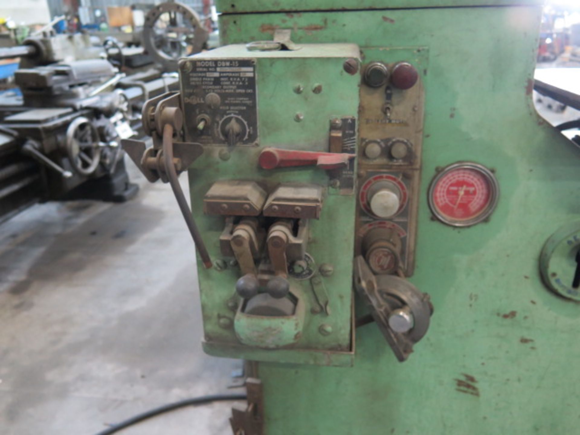 DoAll 36-3 36” Vertical Band Saw s/n 53-56296 w/ Blade Welder, 6000 Dial FPM, SOLD AS IS - Image 7 of 8